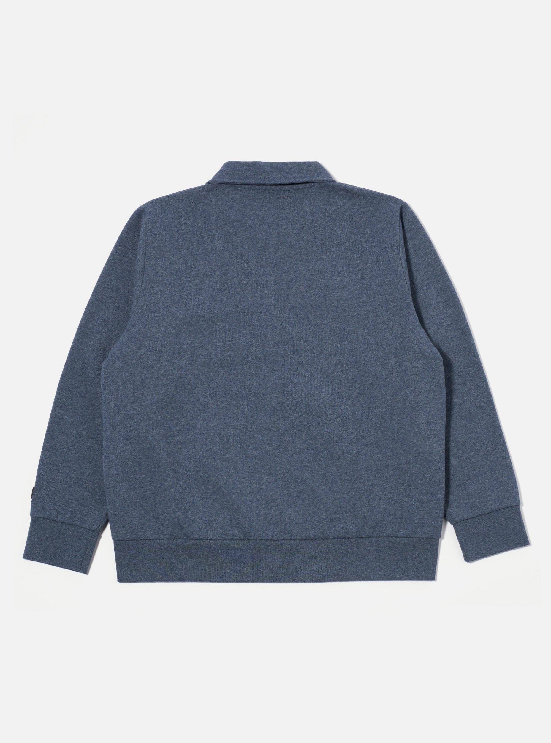 Navy Recycled Cotton Blend Jersey Tyler Jacket Product Image