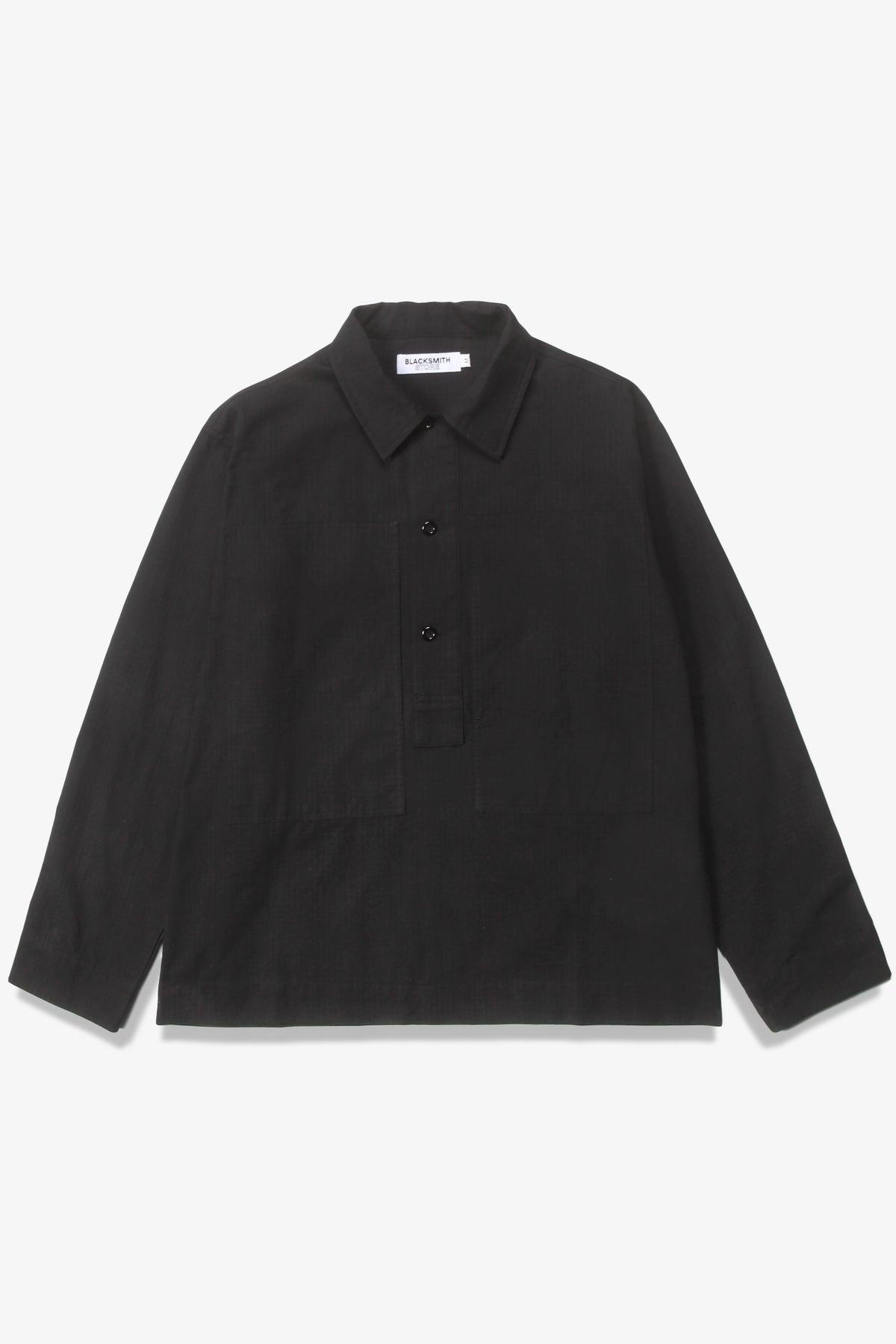 Blacksmith - Ripstop Military Popover - Black Product Image