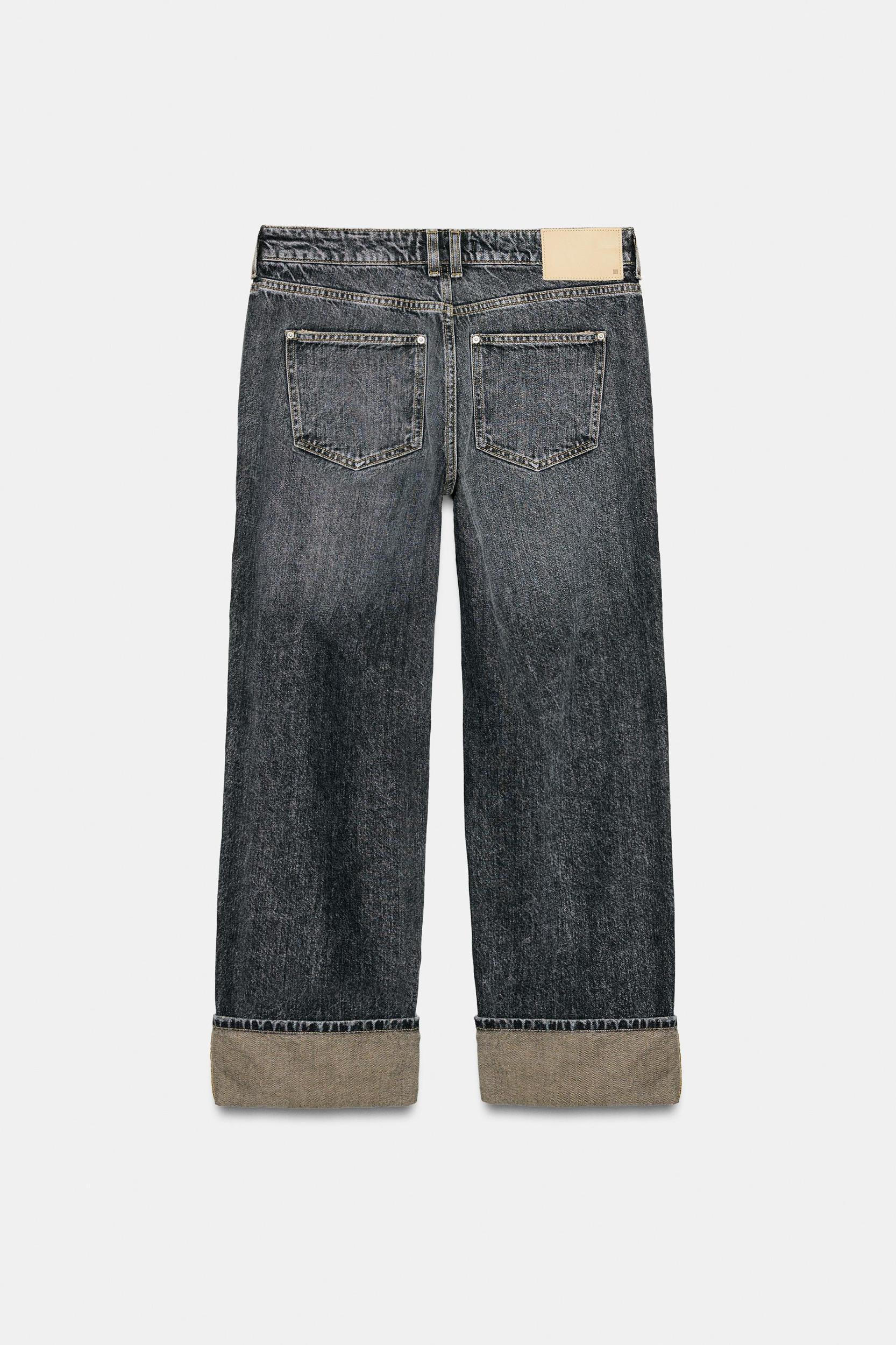 Z1975 MID-RISE CUFFED STRAIGHT JEANS Product Image