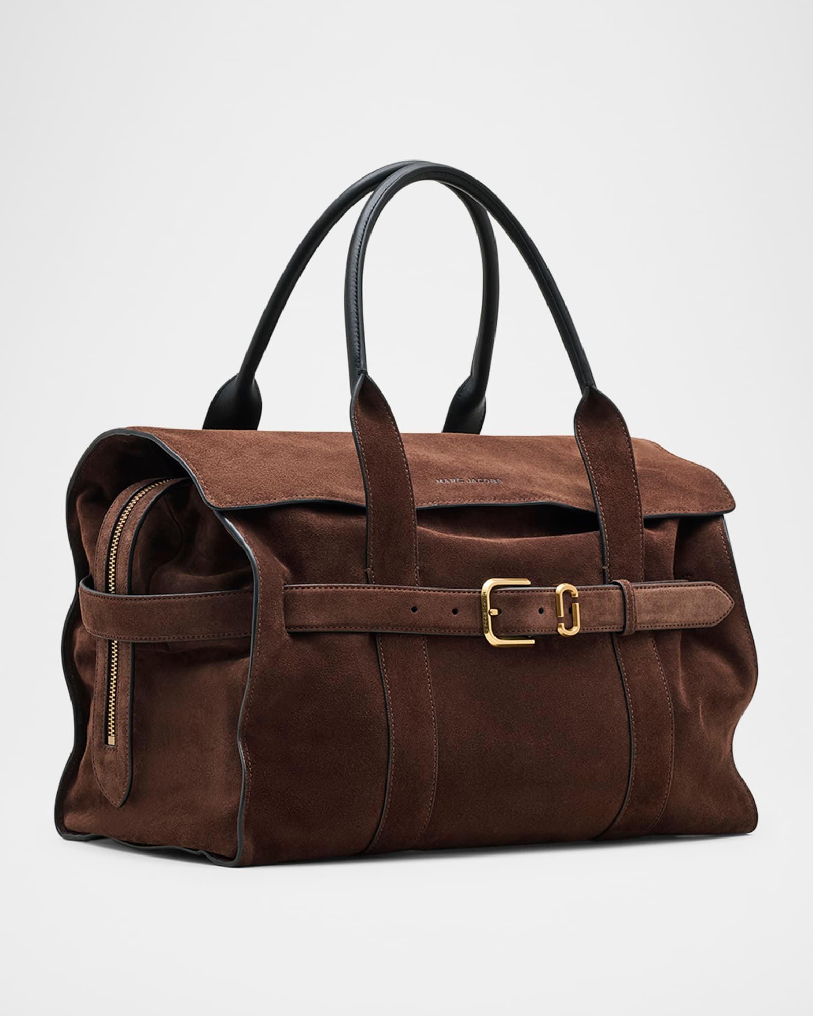 The Dakota Belted Suede Tote Bag Product Image