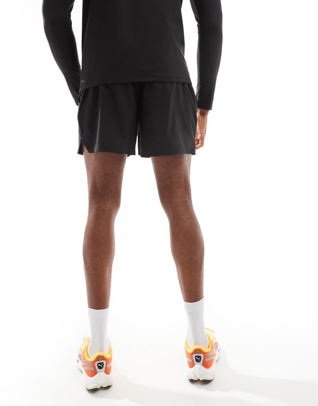 PUMA Training woven 5-inch shorts in black Product Image