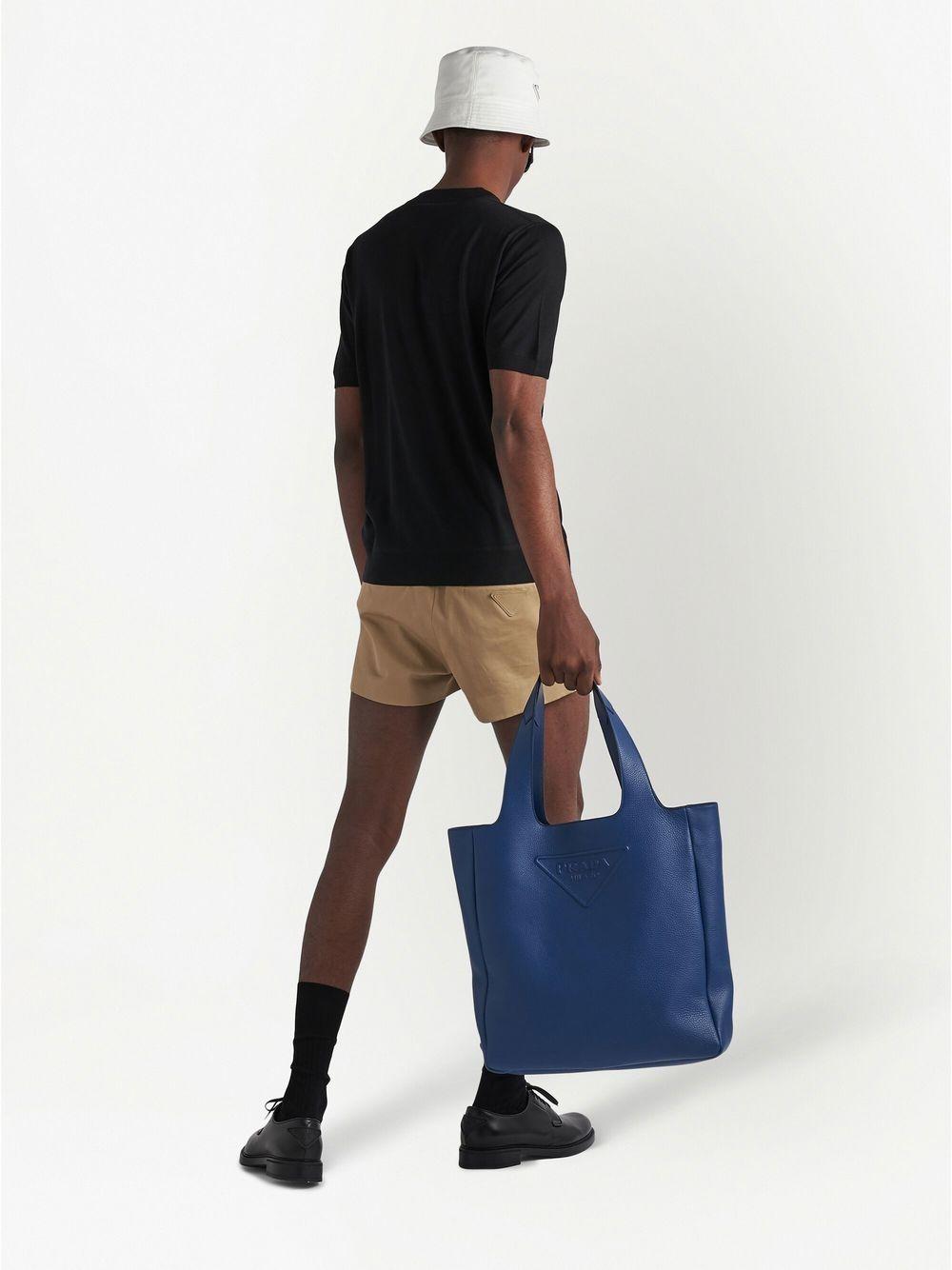 logo-intarsia wool jumper Product Image