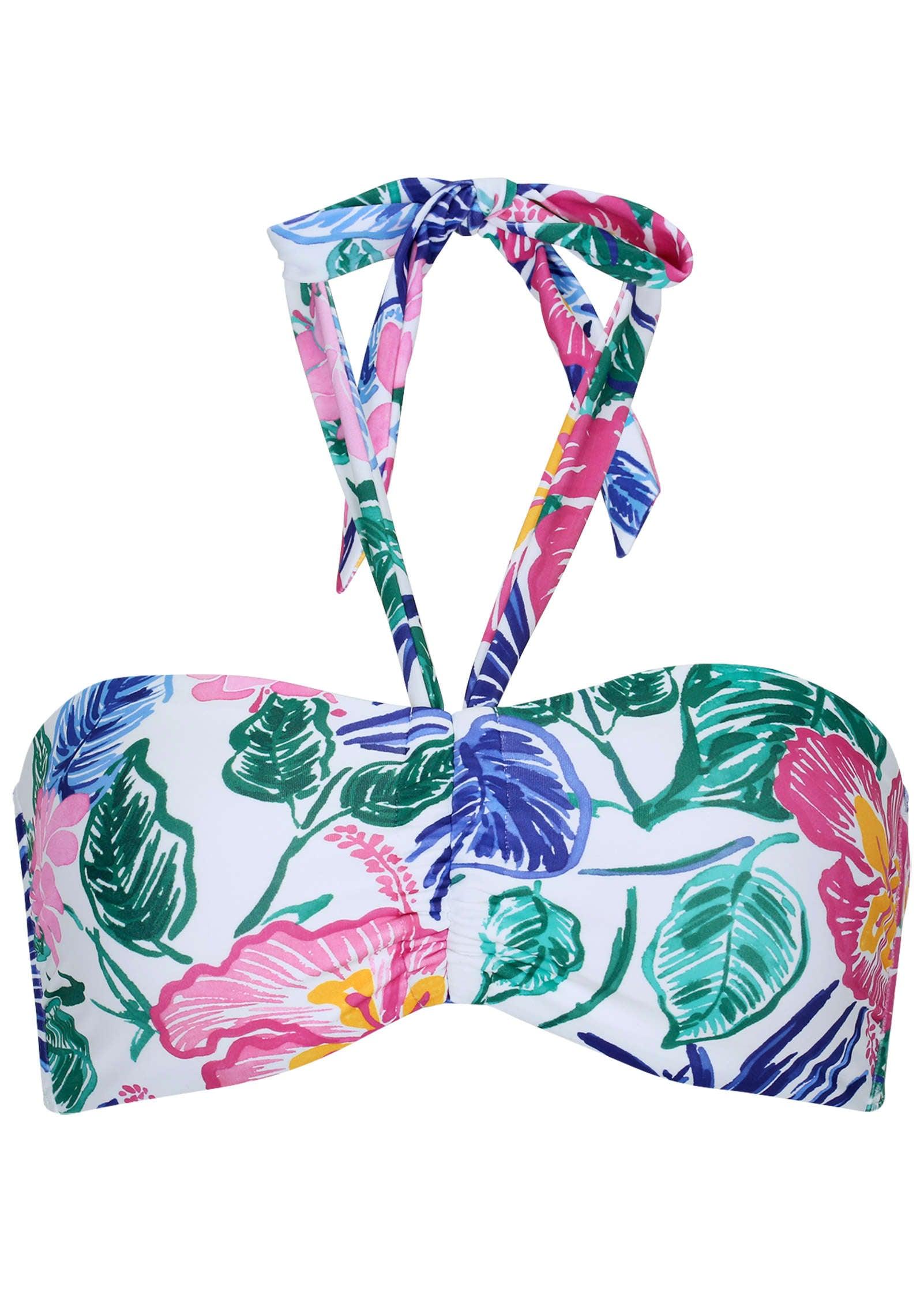 Halter Bikini Top - Botanical Garden Product Image