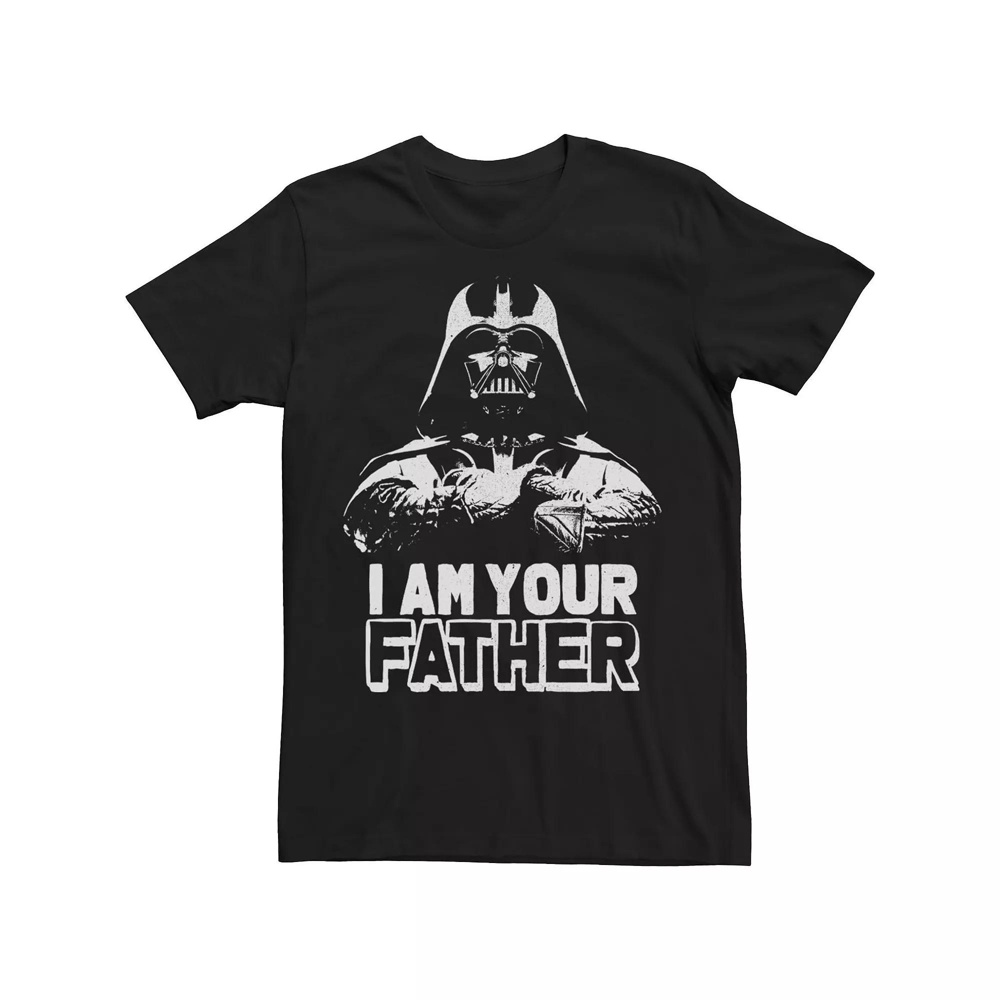 Big & Tall Star Wars Darth Father Big Face Tee, Men's,  Product Image