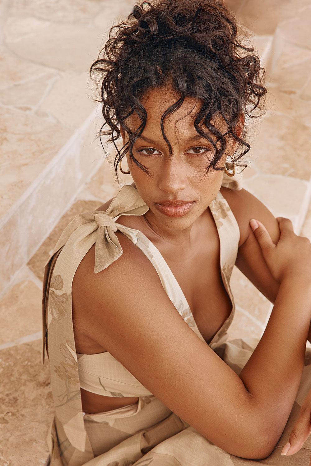 Maivie Dress - Tawny Bloom Product Image