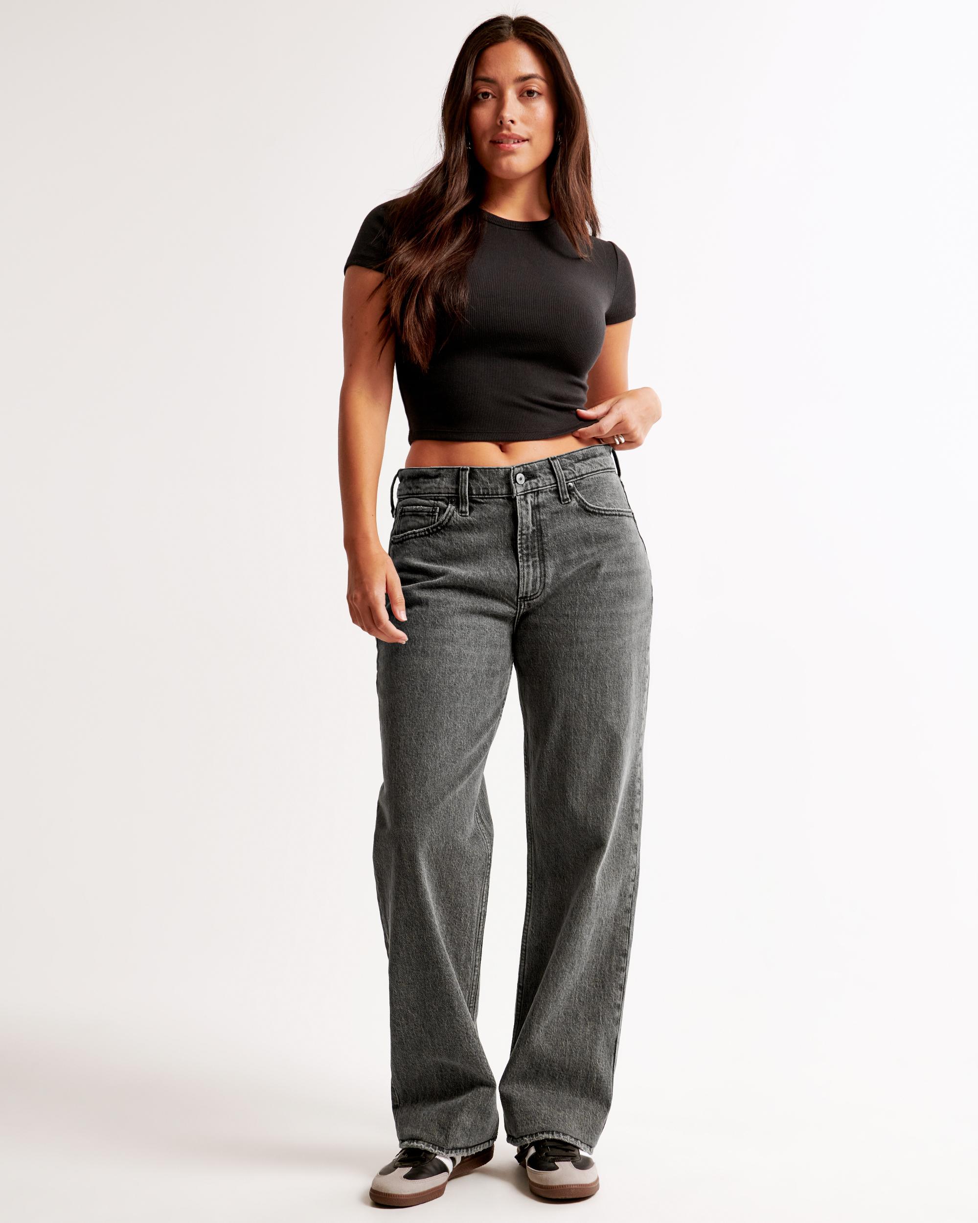 Curve Love Low Rise Baggy Jean Product Image