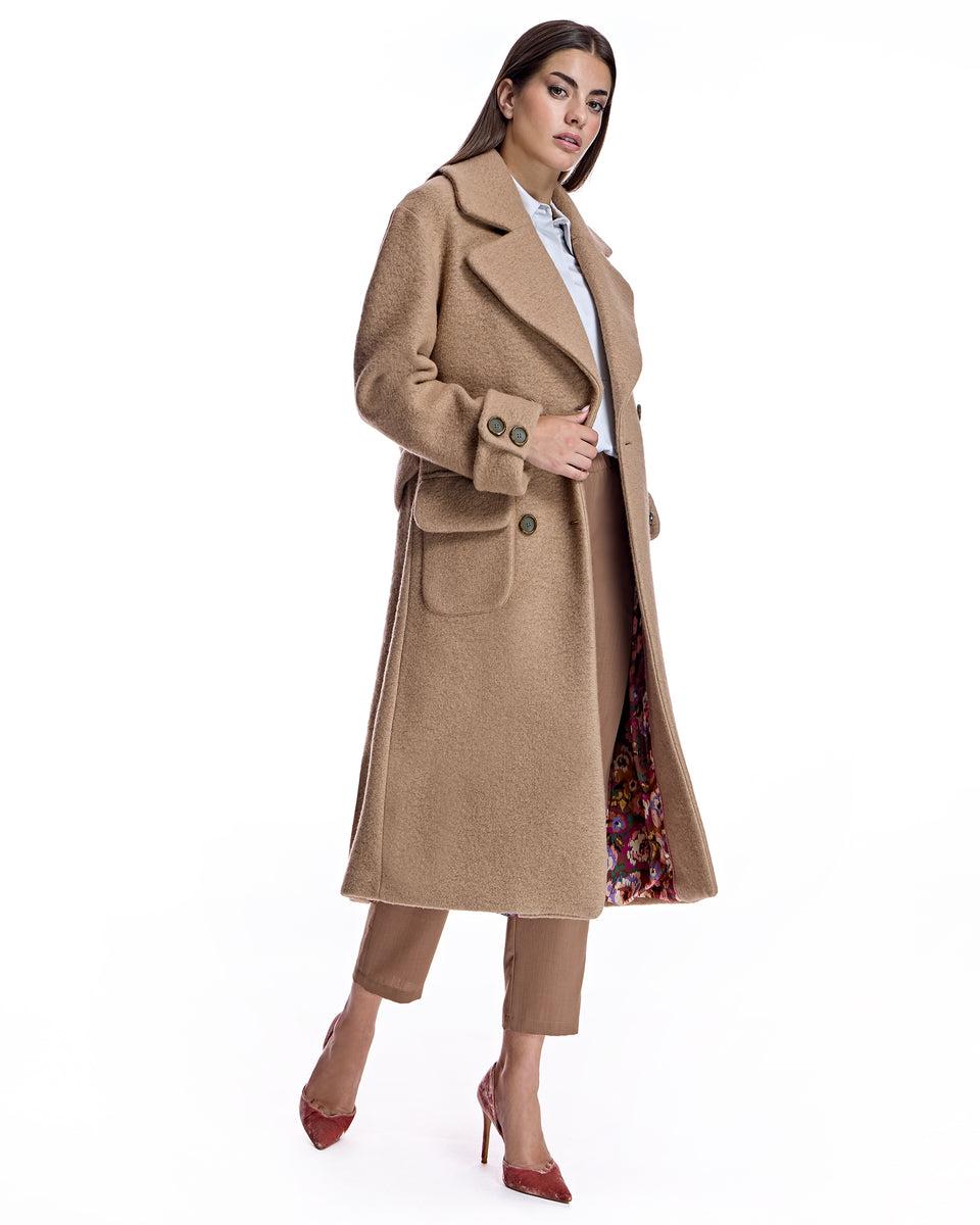 Double Breasted Wool Coat-Maximilian Product Image