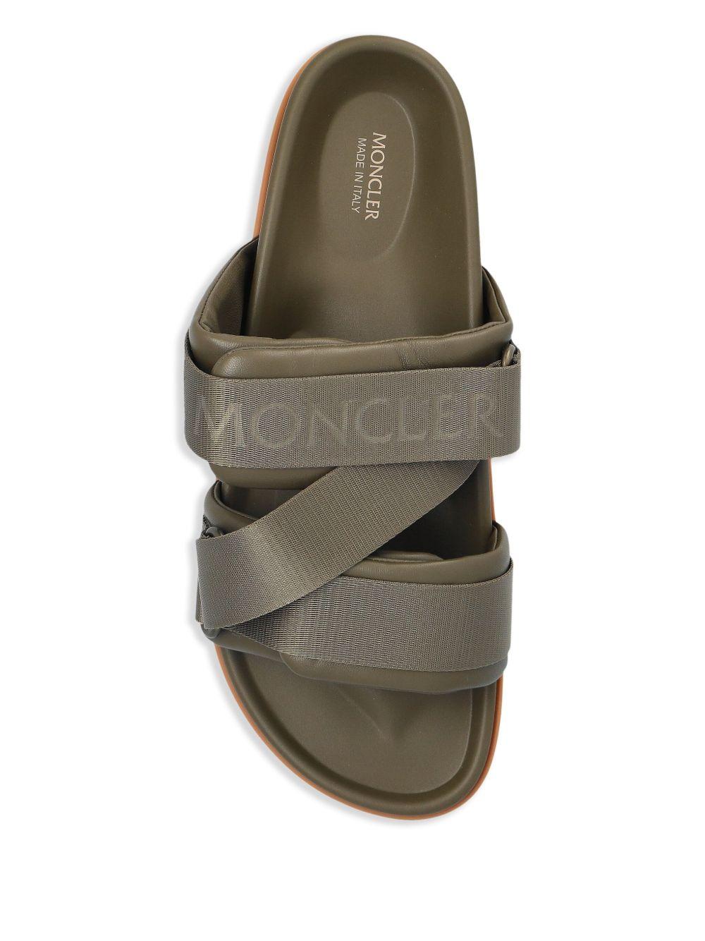 leather slides Product Image