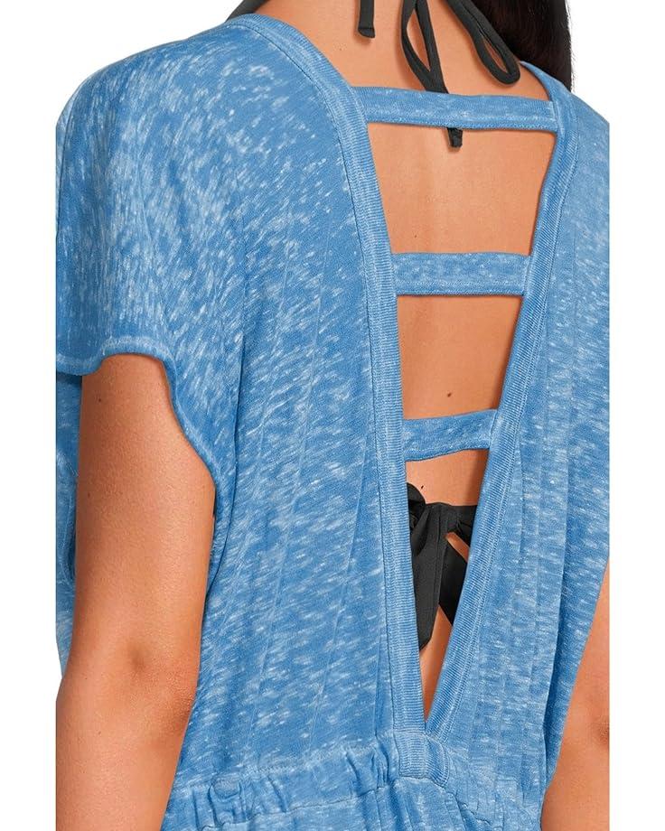 Women's BECCA Beach Date V Neck Romper Cover-Up Product Image