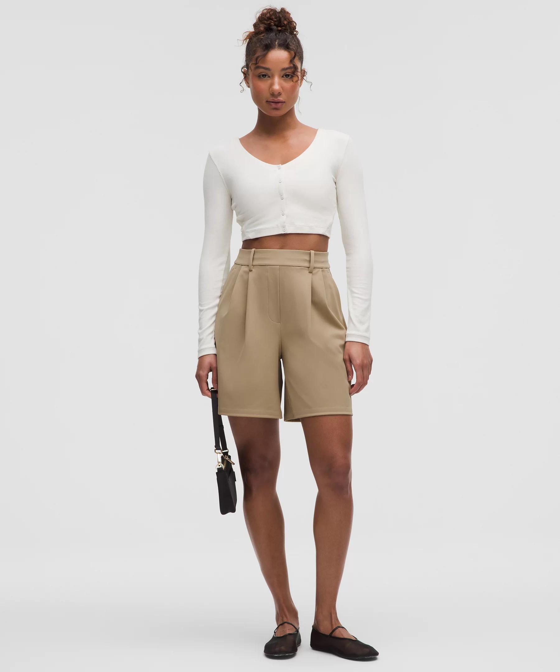 Daydrift Pleated High-Rise Short 7" Product Image