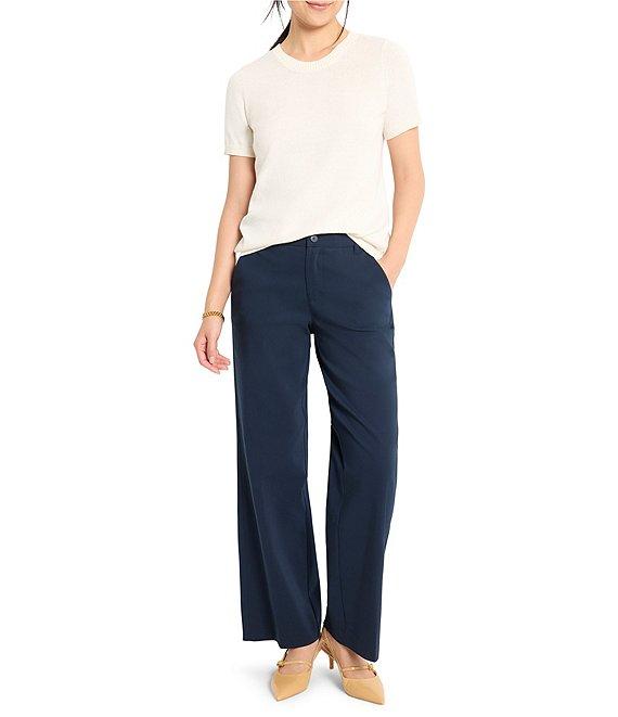 NIC + ZOE Easy Knit Scoop Neck Short Sleeve Tee Product Image