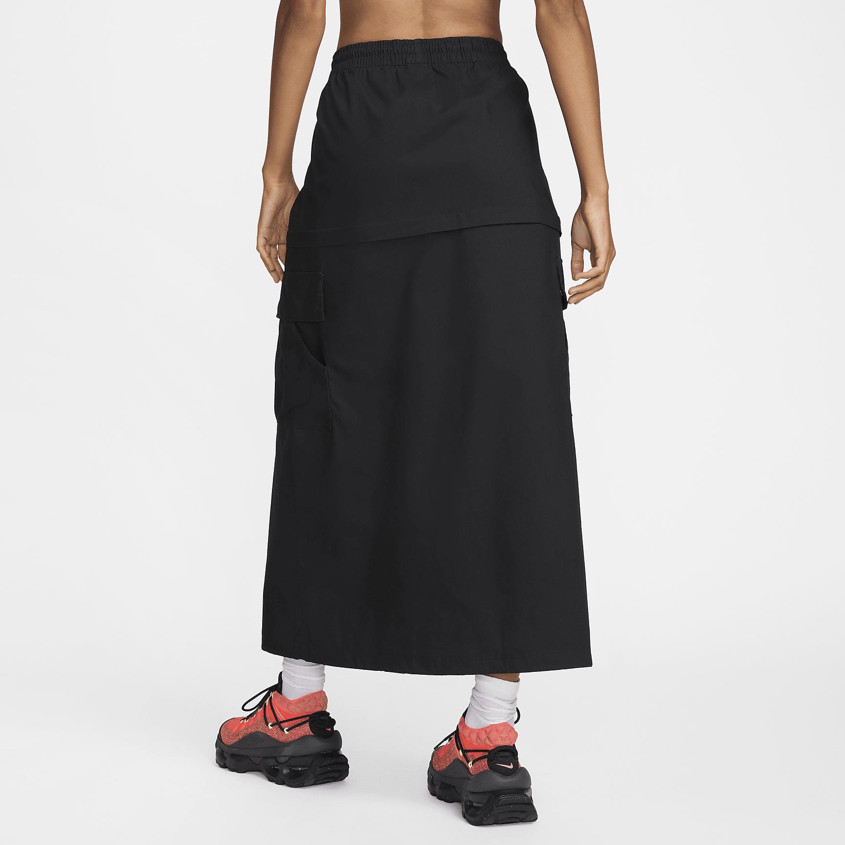 Nike Sportswear Essential Women's Mid-Rise Woven Cargo Midi Skirt Product Image