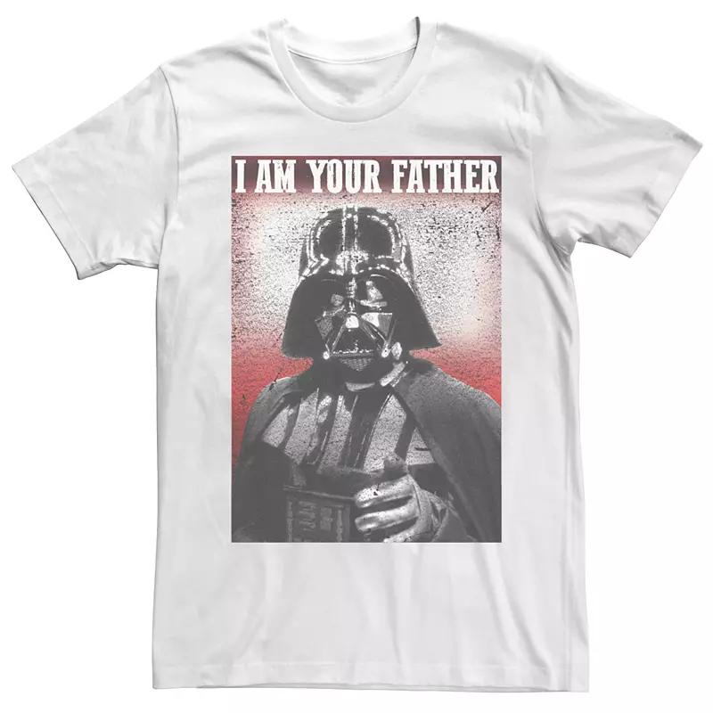 Men's Star Wars Darth Vader I Am Your Father Point Tee,  Product Image