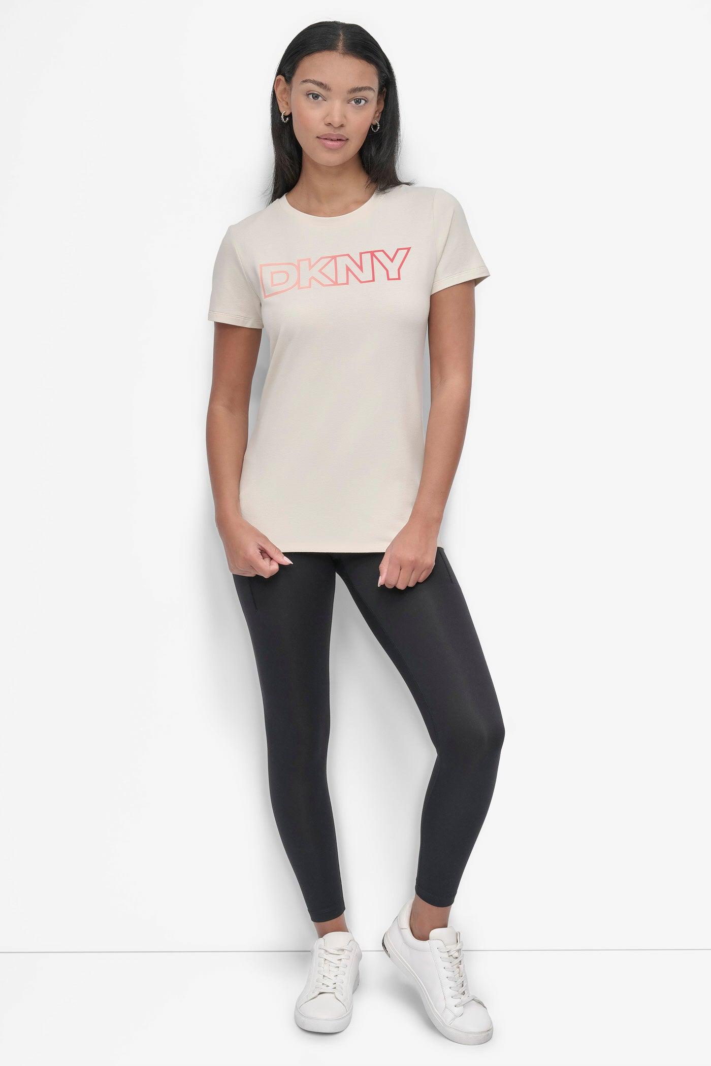 OMBRE OUTLINE LOGO CREW NECK TEE Product Image