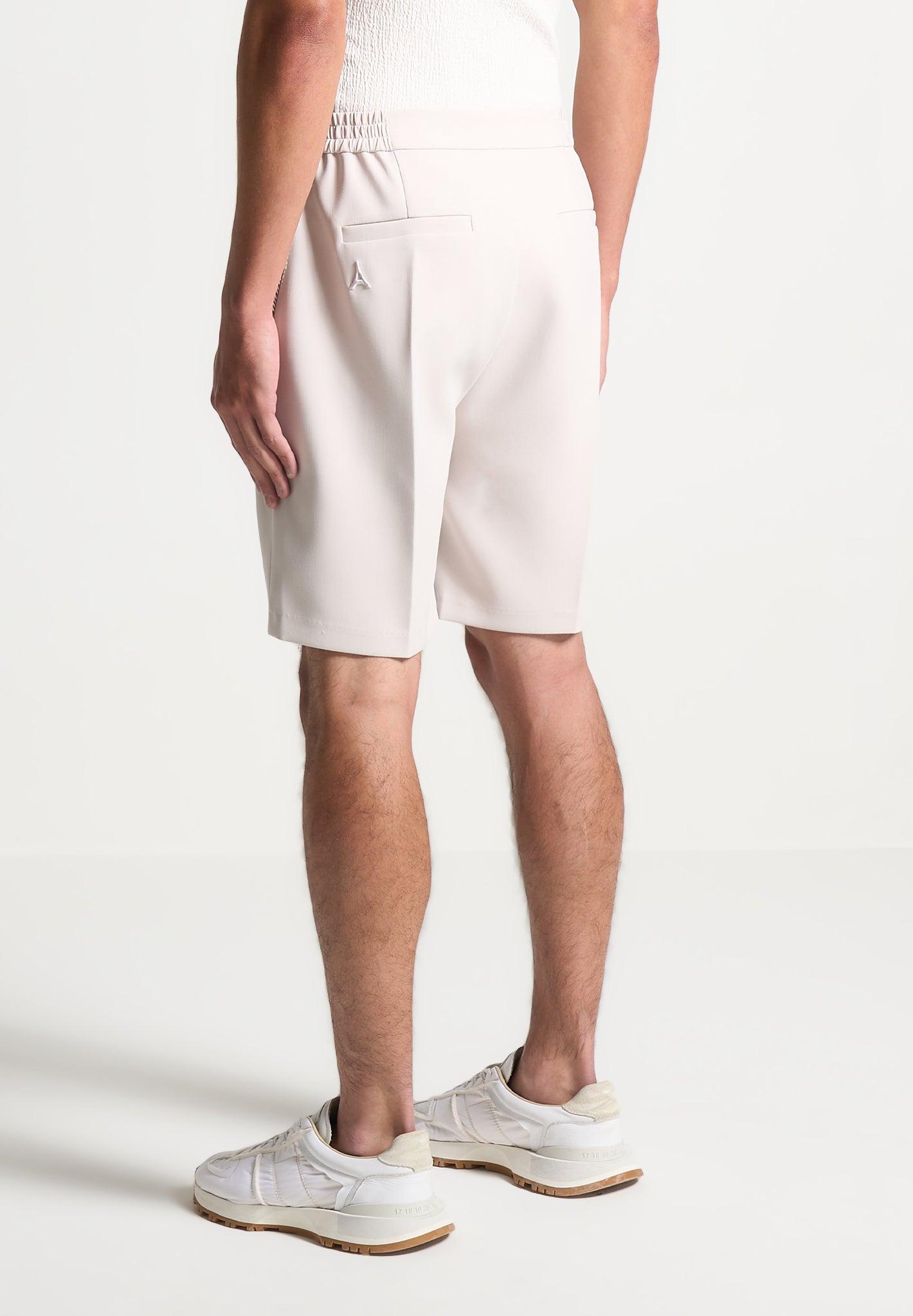 Tailored Shorts With Chain - Stone Male Product Image