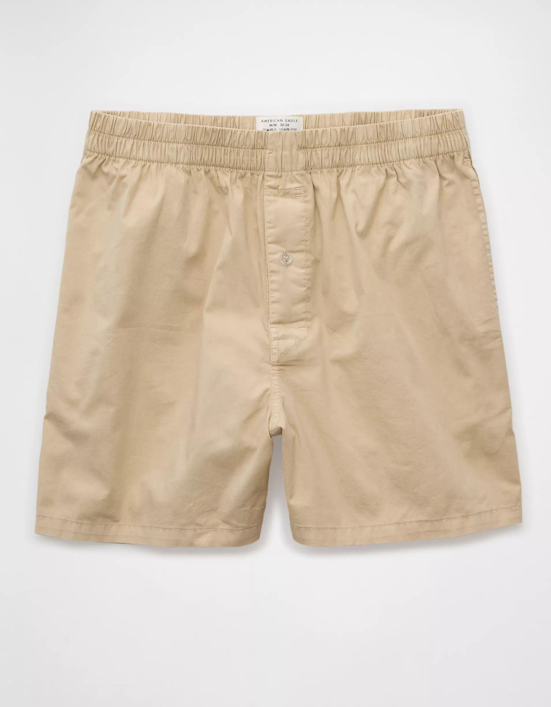 AEO Men's Poplin Pocket Boxer Short Product Image