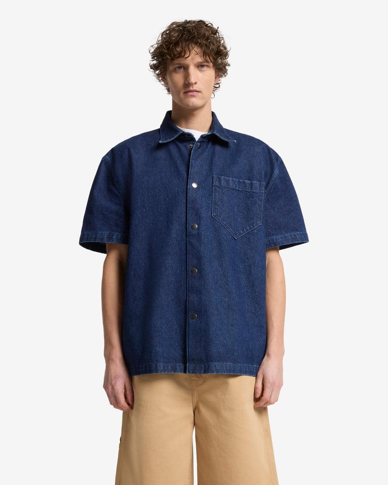 Utility Denim Camp Shirt Product Image