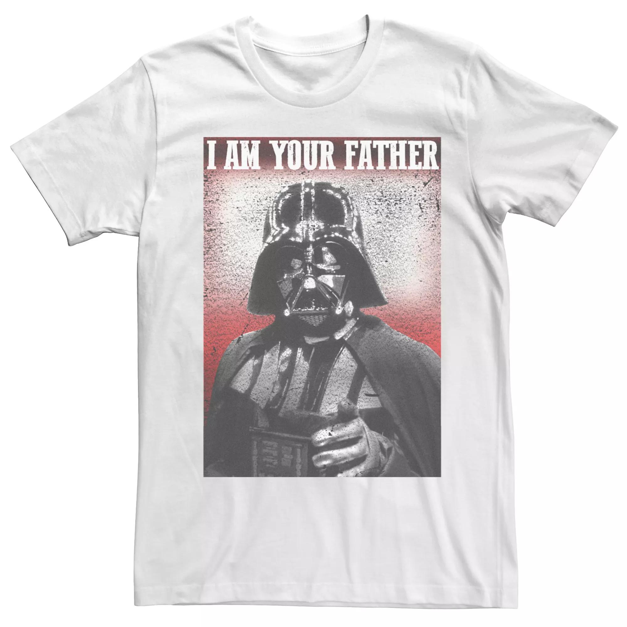 Men's Star Wars Darth Vader I Am Your Father Point Tee,  Product Image