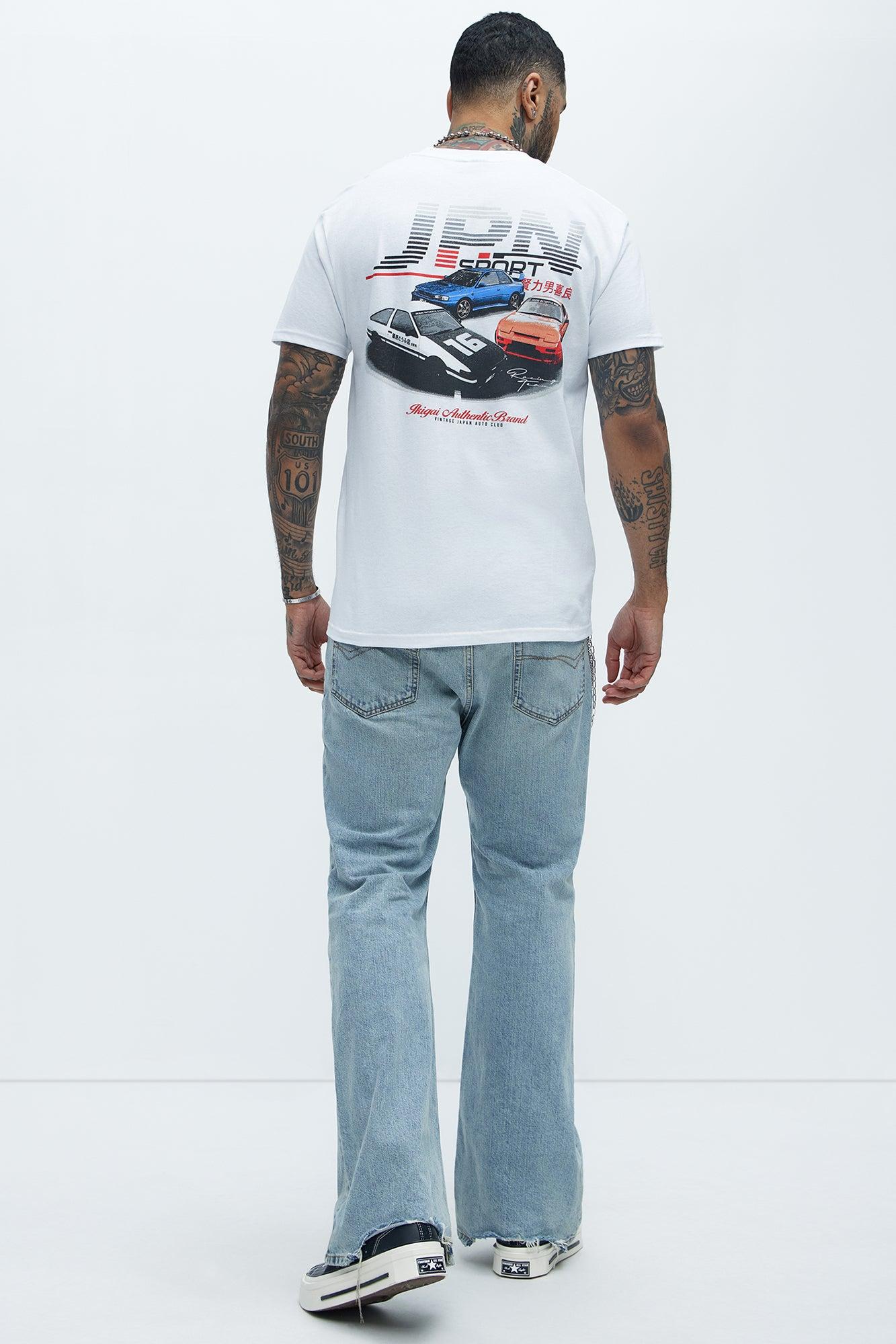 Japan Sport Short Sleeve Tee - White Product Image