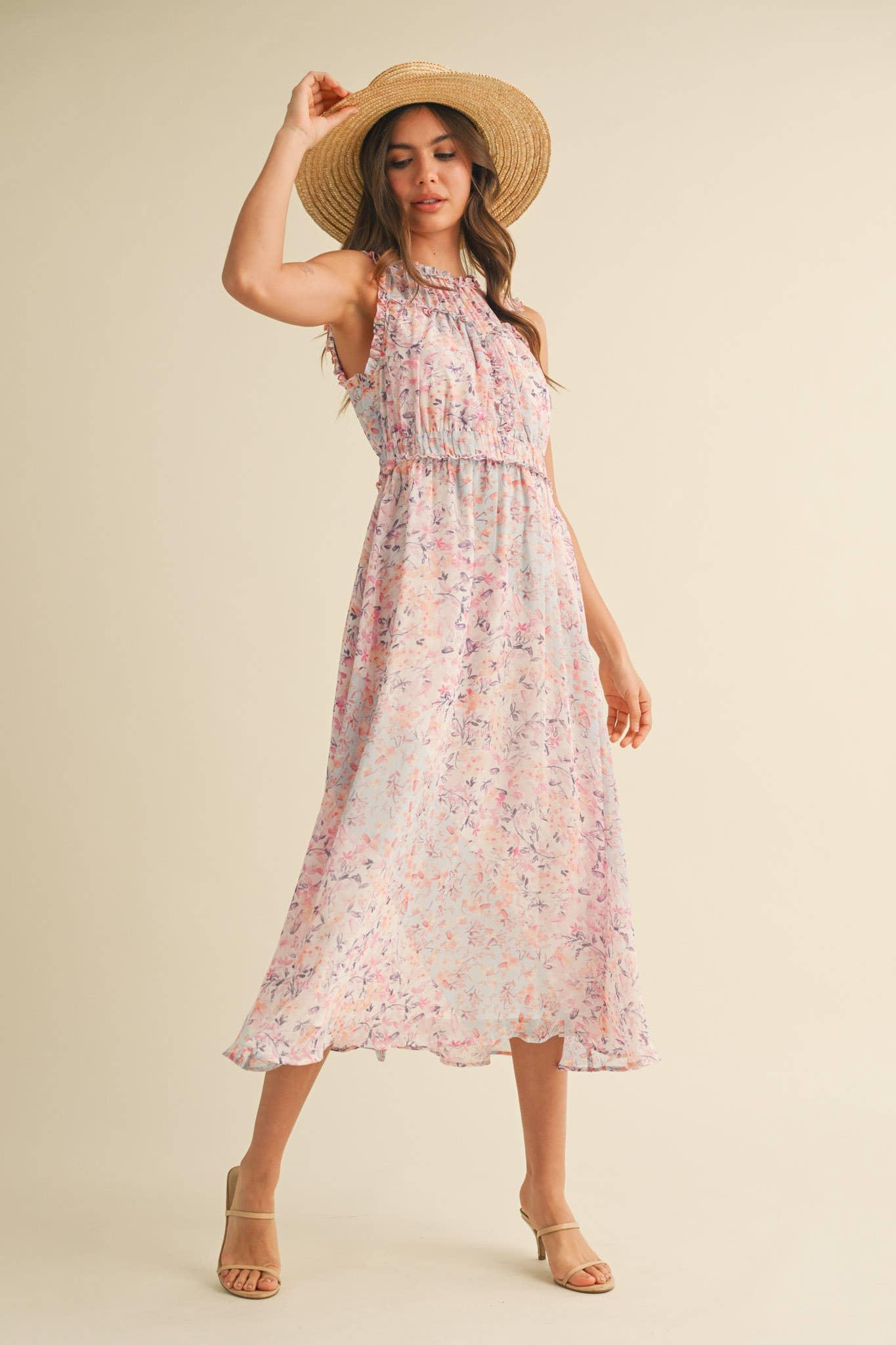 Laila Midi Dress Product Image