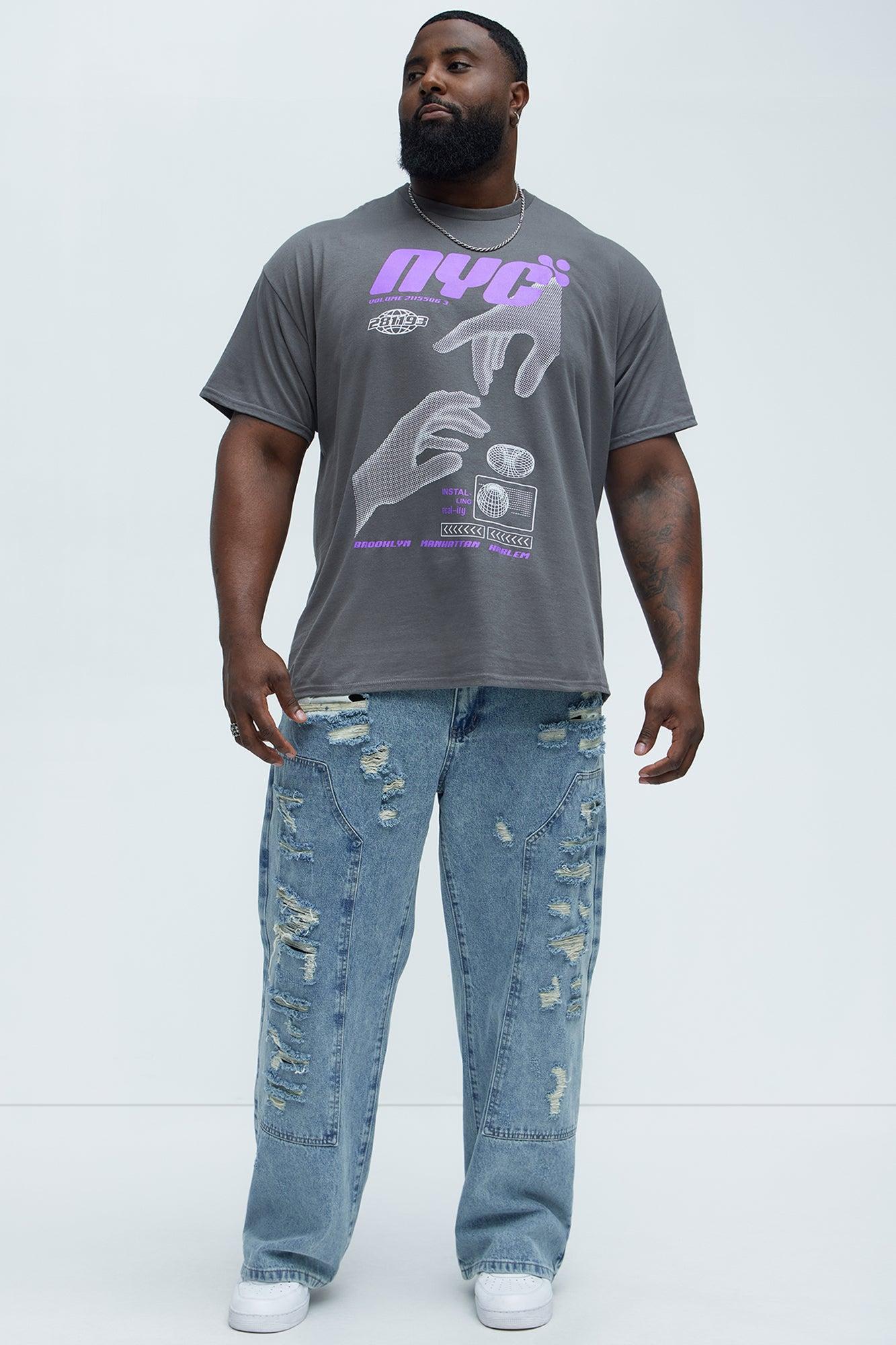 The Future NYC Short Sleeve Tee - Charcoal Product Image