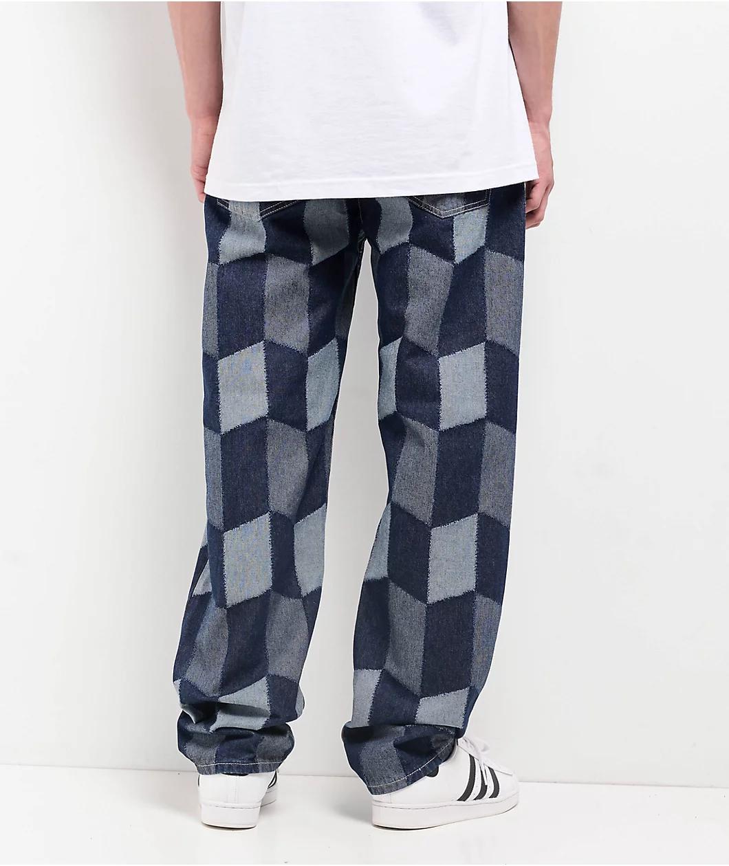 HUF Patchwork Denim Pants Product Image