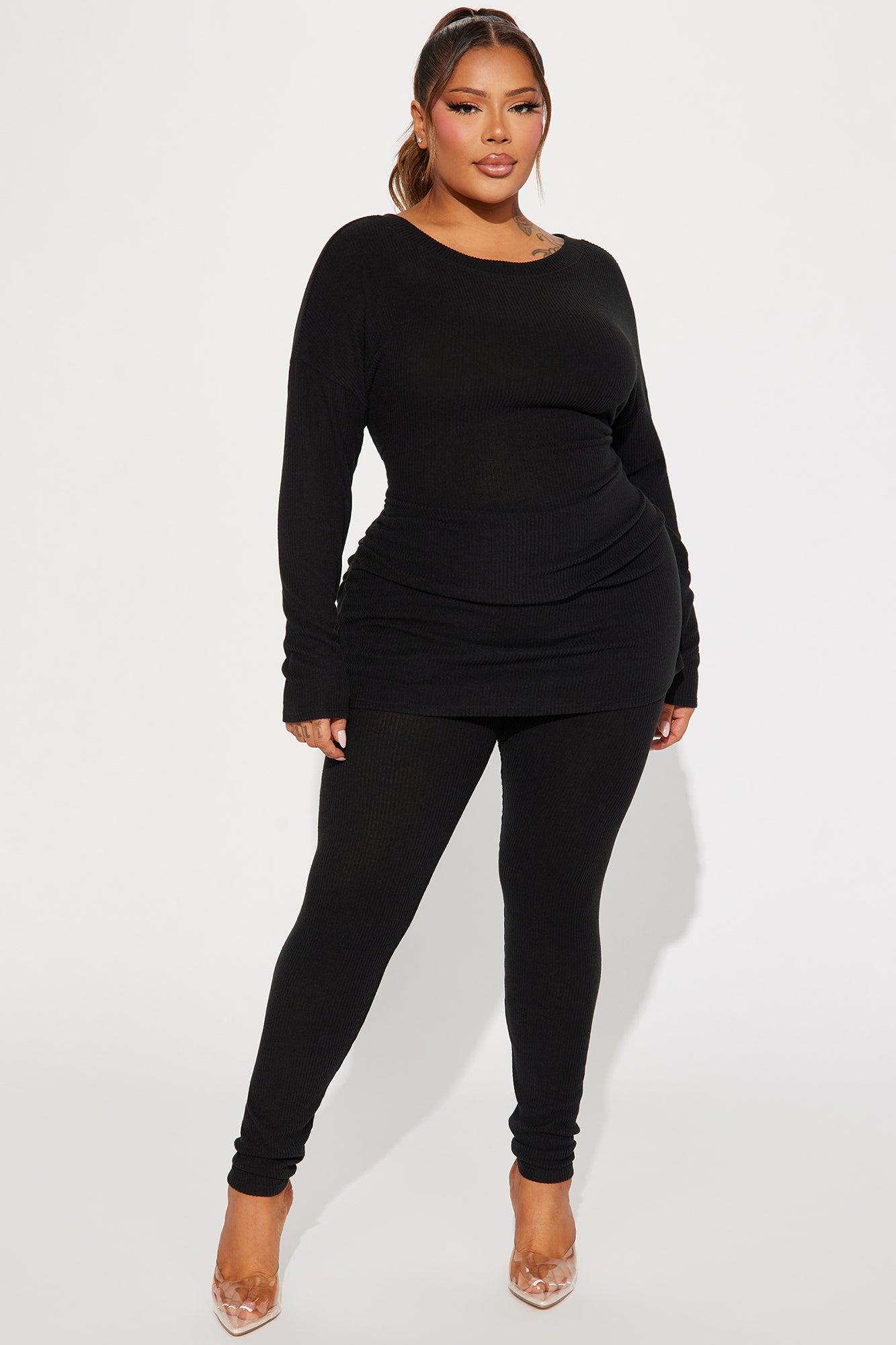 Watch Me Legging Set - Black Product Image