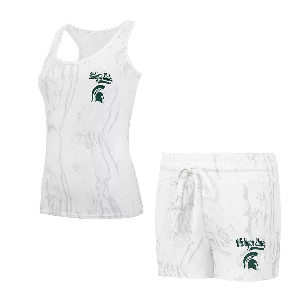 Women's Concepts Sport Michigan State Spartans Quartz Tank Top & Shorts Set,  Product Image