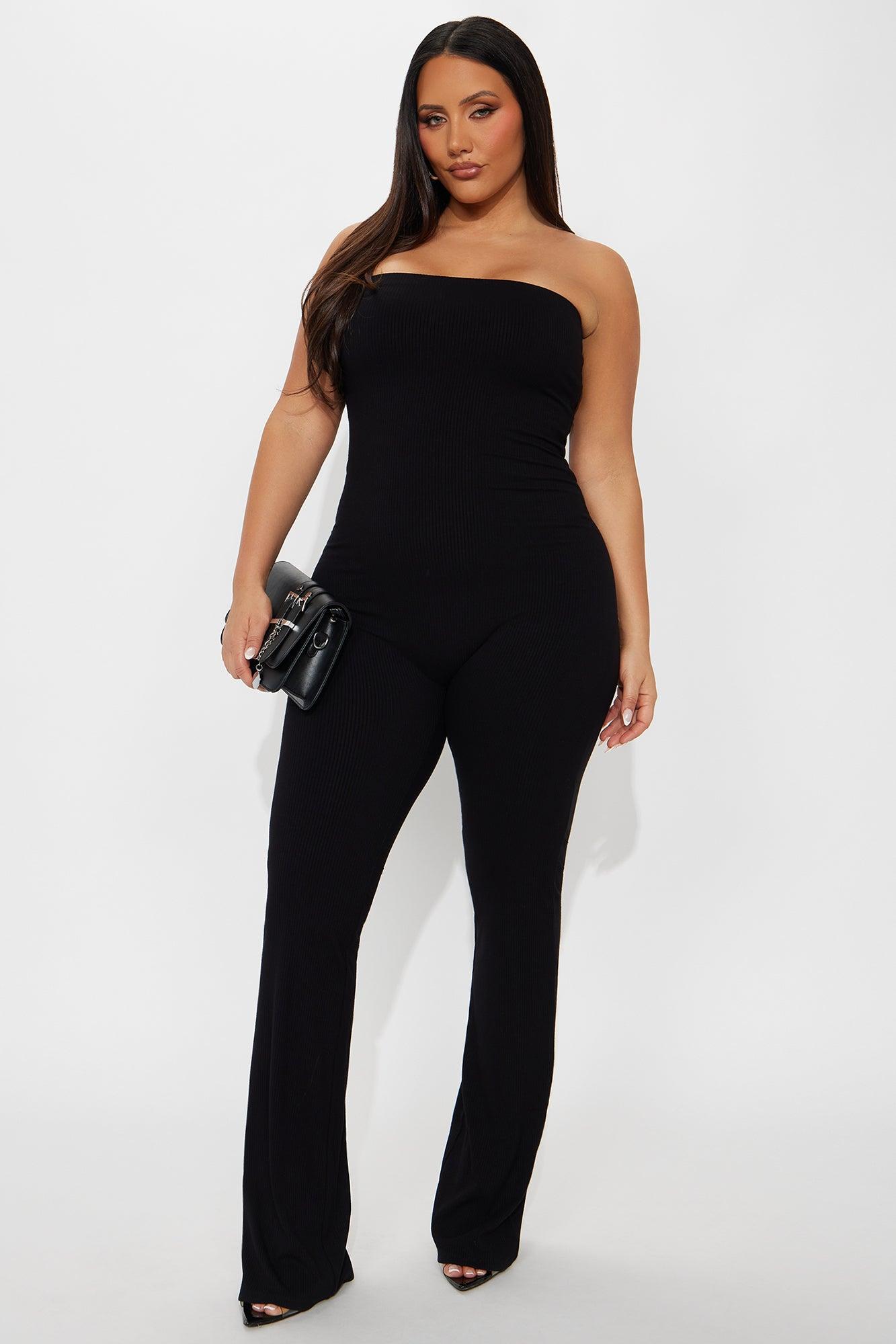 Alayna Snatched Jumpsuit - Black Female Product Image