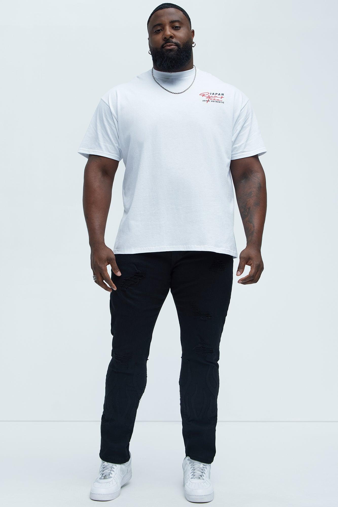 Japan Sport Short Sleeve Tee - White Product Image
