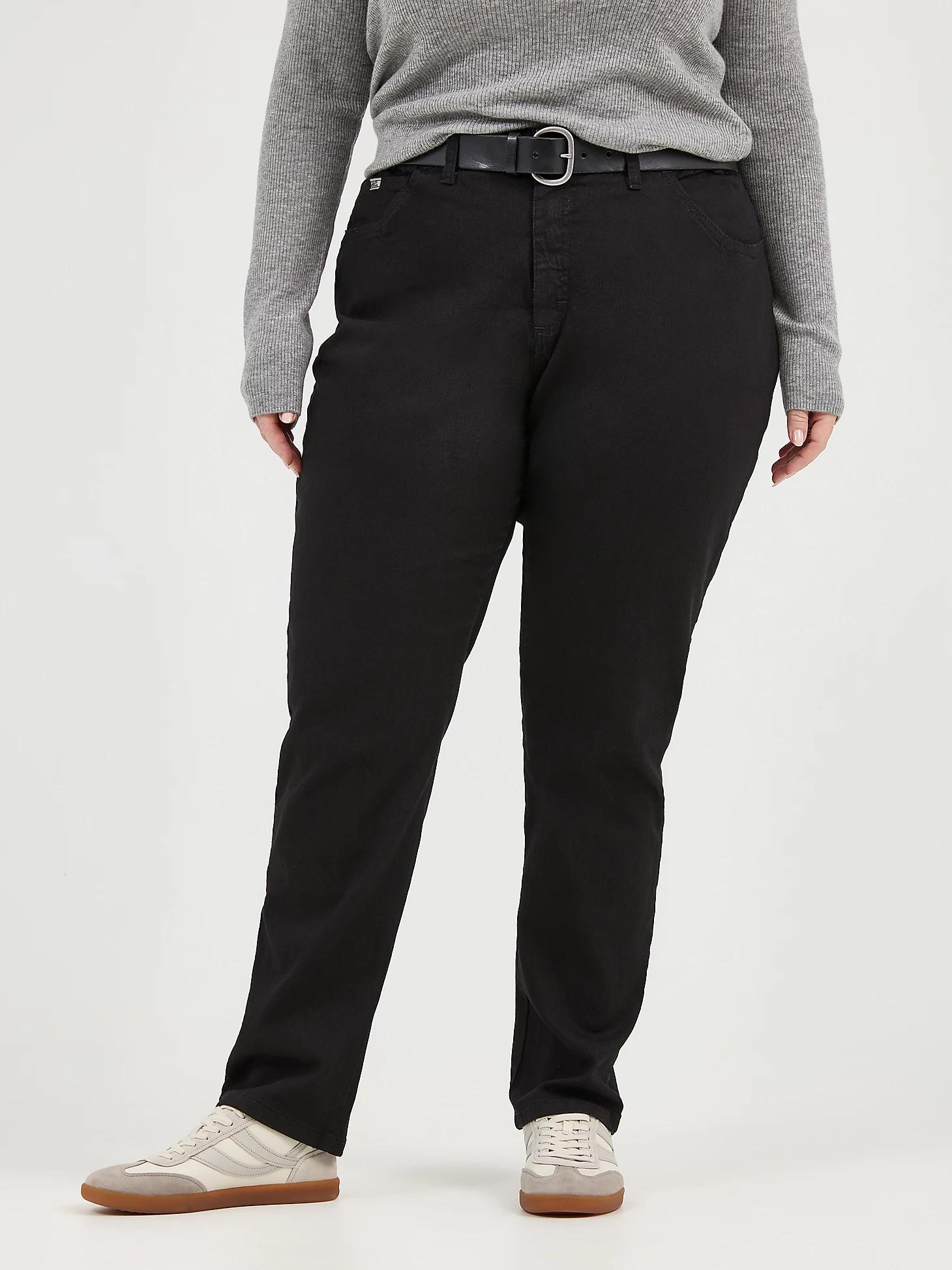 Women's Relaxed Fit Side Elastic (Plus) Jeans | Lee® Product Image