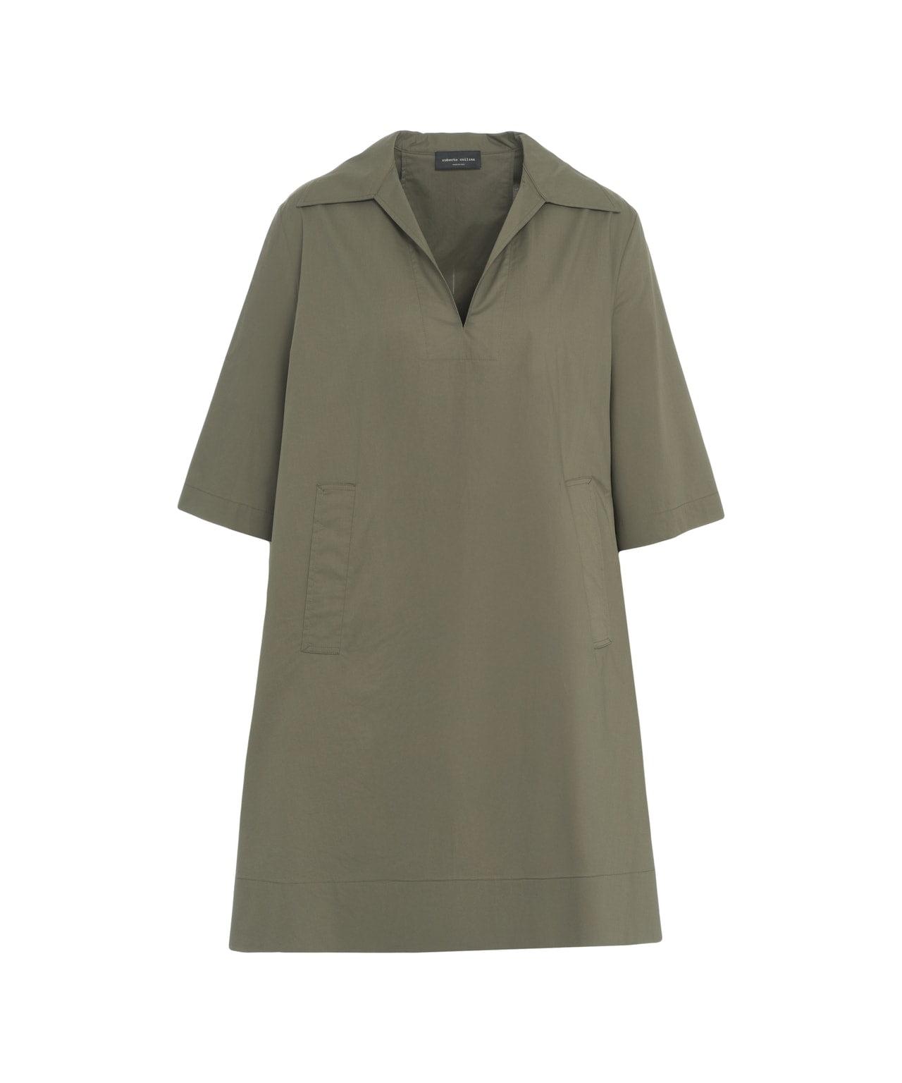 Poplin mini dress Product Image