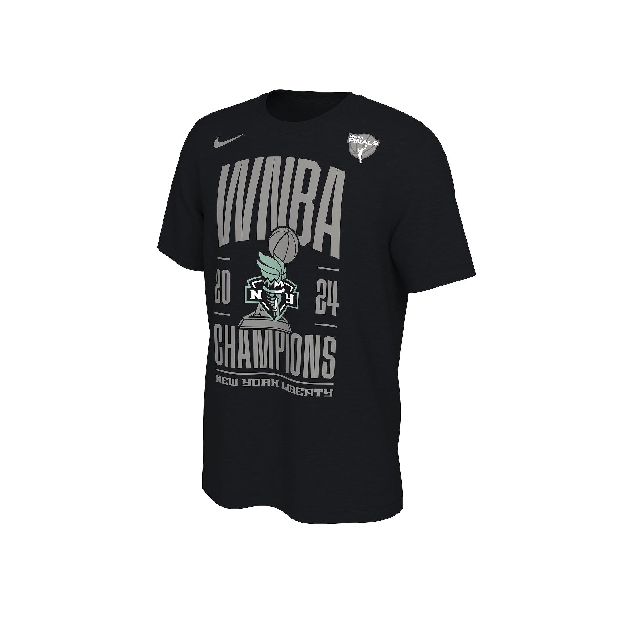 Unisex Nike New York Liberty 2024 WNBA Champions Locker Room T-Shirt, Womens Product Image
