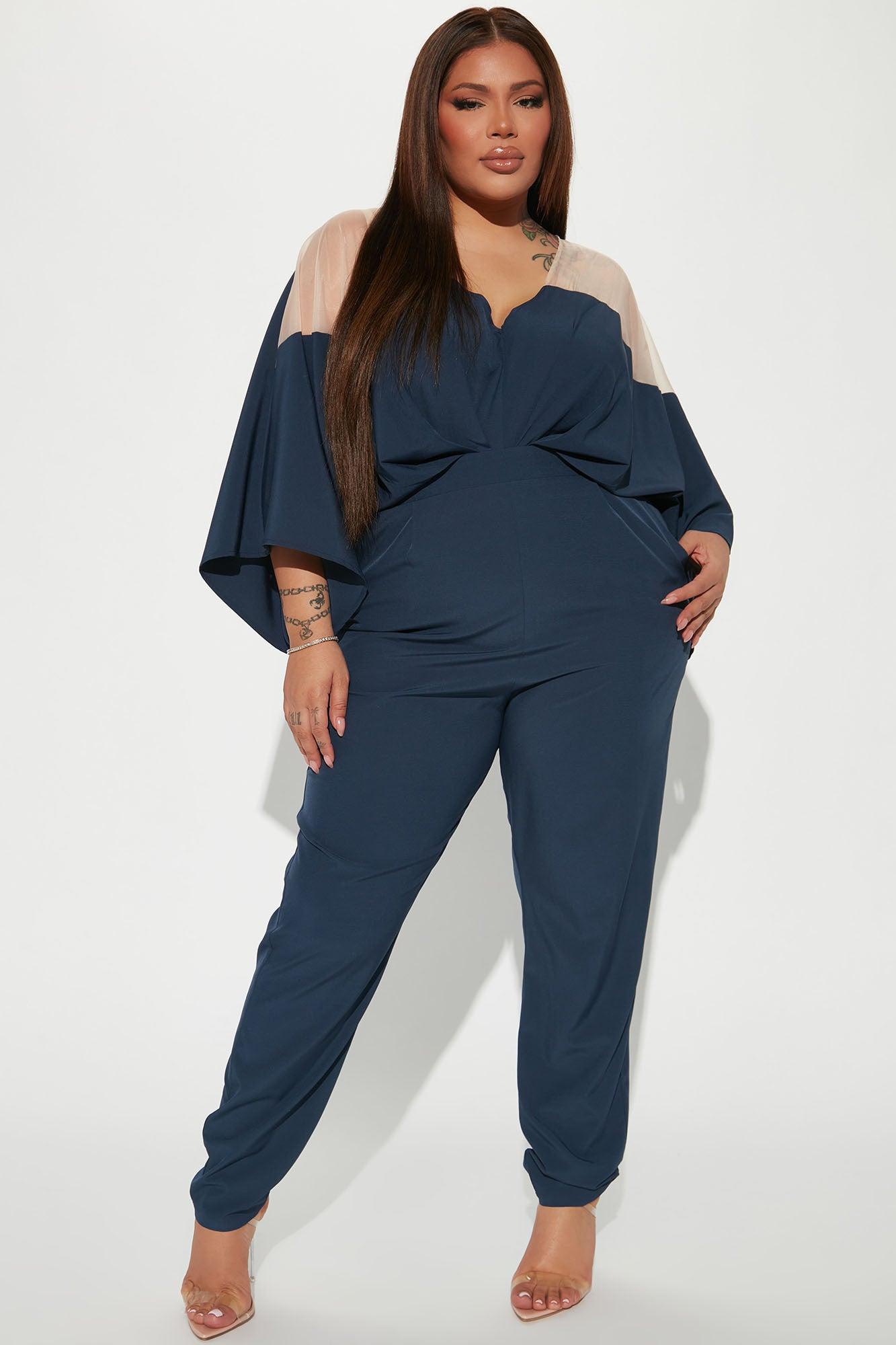 Weekend Feels Jumpsuit - Navy Product Image