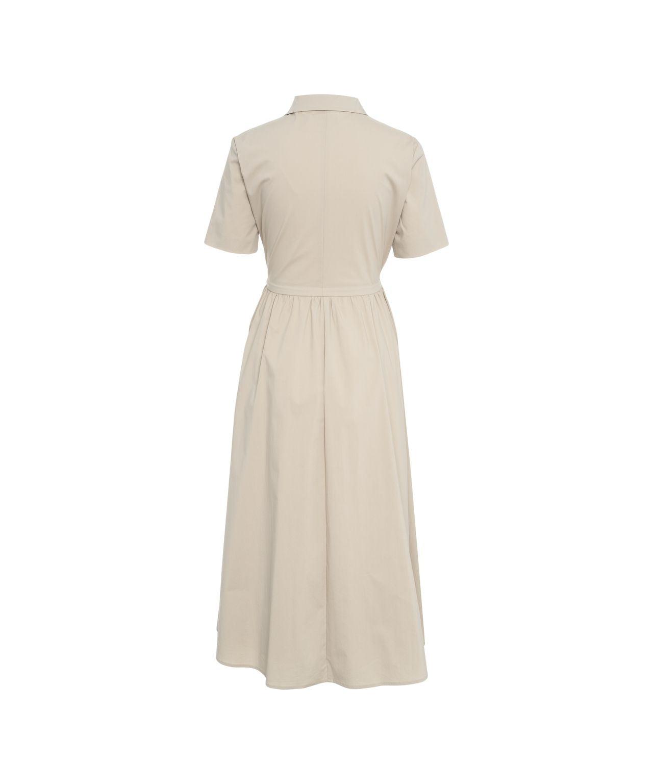 Drawstring waist midi dress Product Image