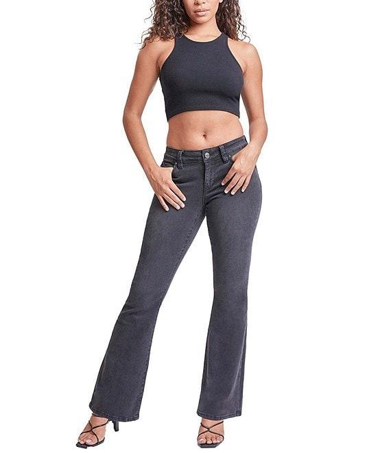 YMI Jeanswear WBB Repreve Low Rise Flare Jeans Product Image