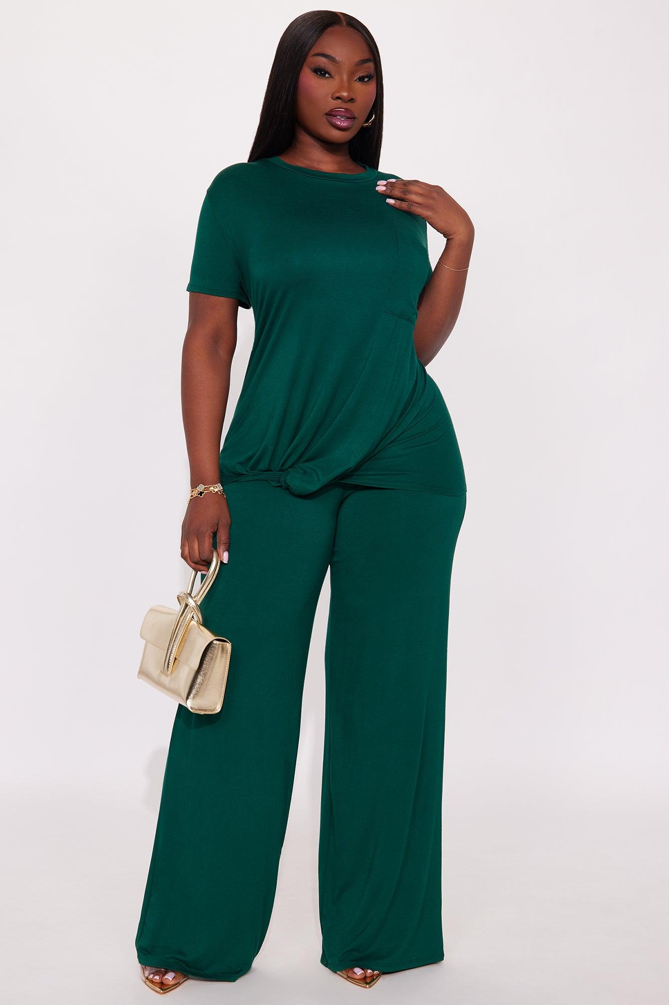 Arden Pant Set - Hunter Female Product Image