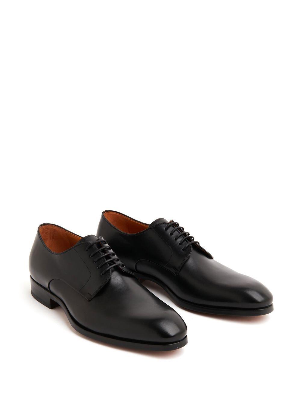 lace-up leather Oxford shoes Product Image