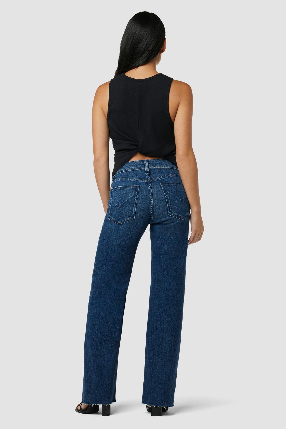 Rosie High-Rise Wide Leg Petite Jean Female Product Image