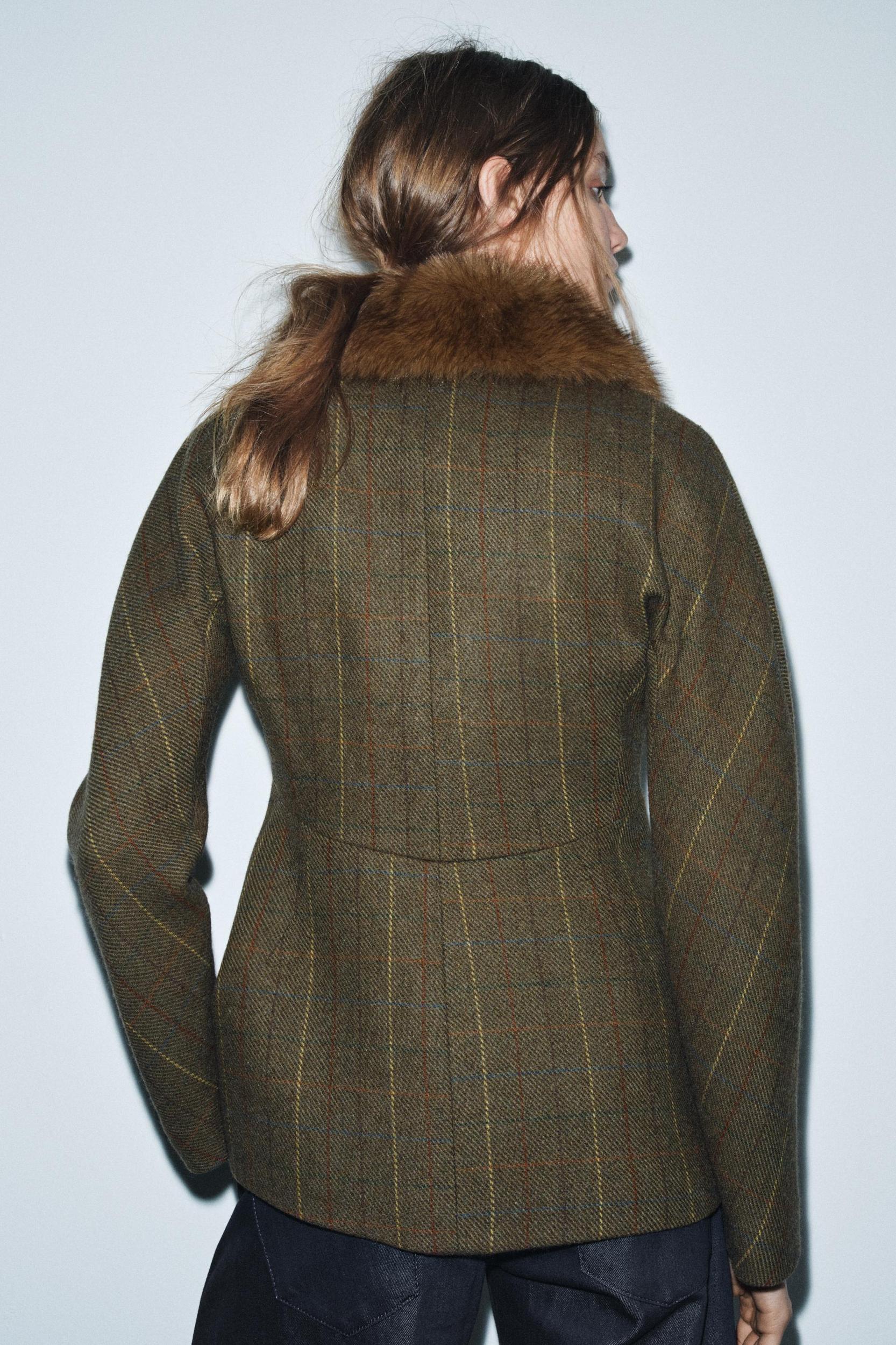 WOOL BLEND BLAZER ZW COLLECTION Product Image