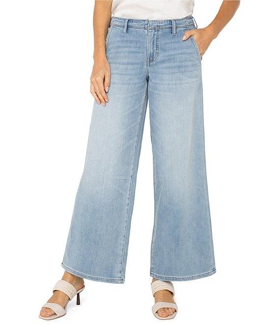 Liverpool Los Angeles Denim Weekender Wide Leg Jeans Product Image