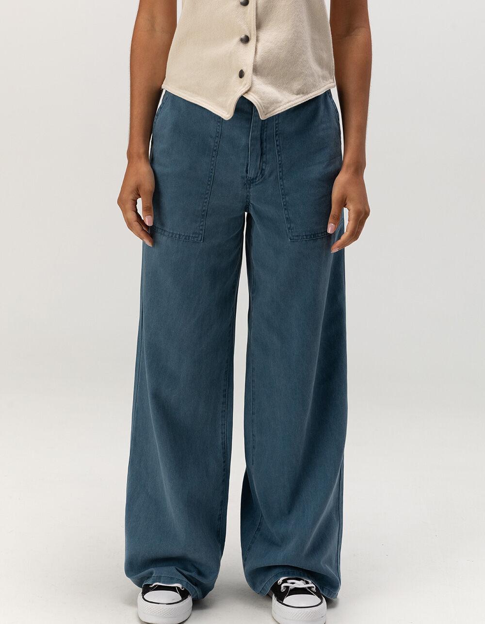 BRIXTON Vintage Womens Pants - BLUE Product Image