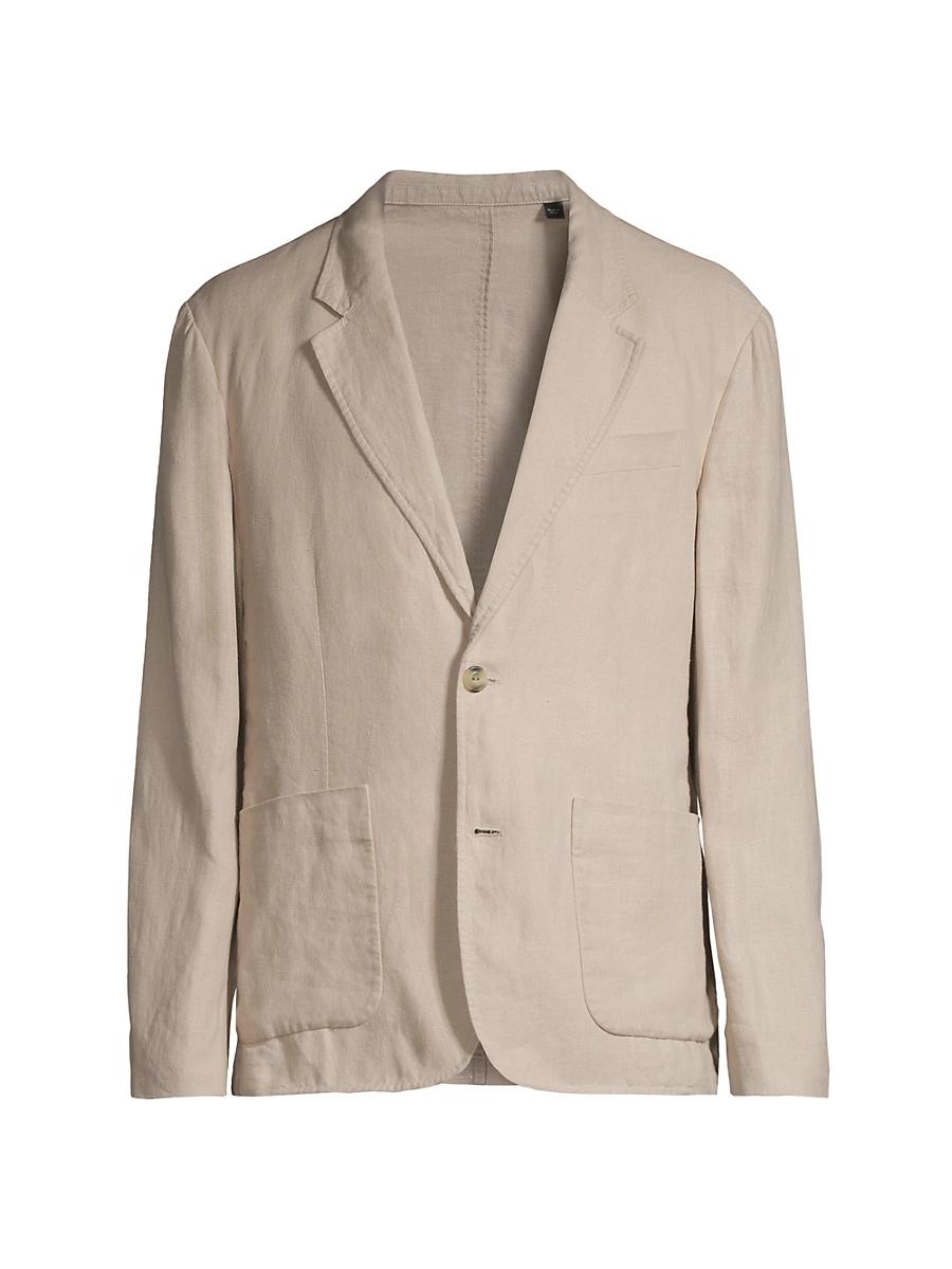 Mens Relaxed Hemp Blazer Product Image