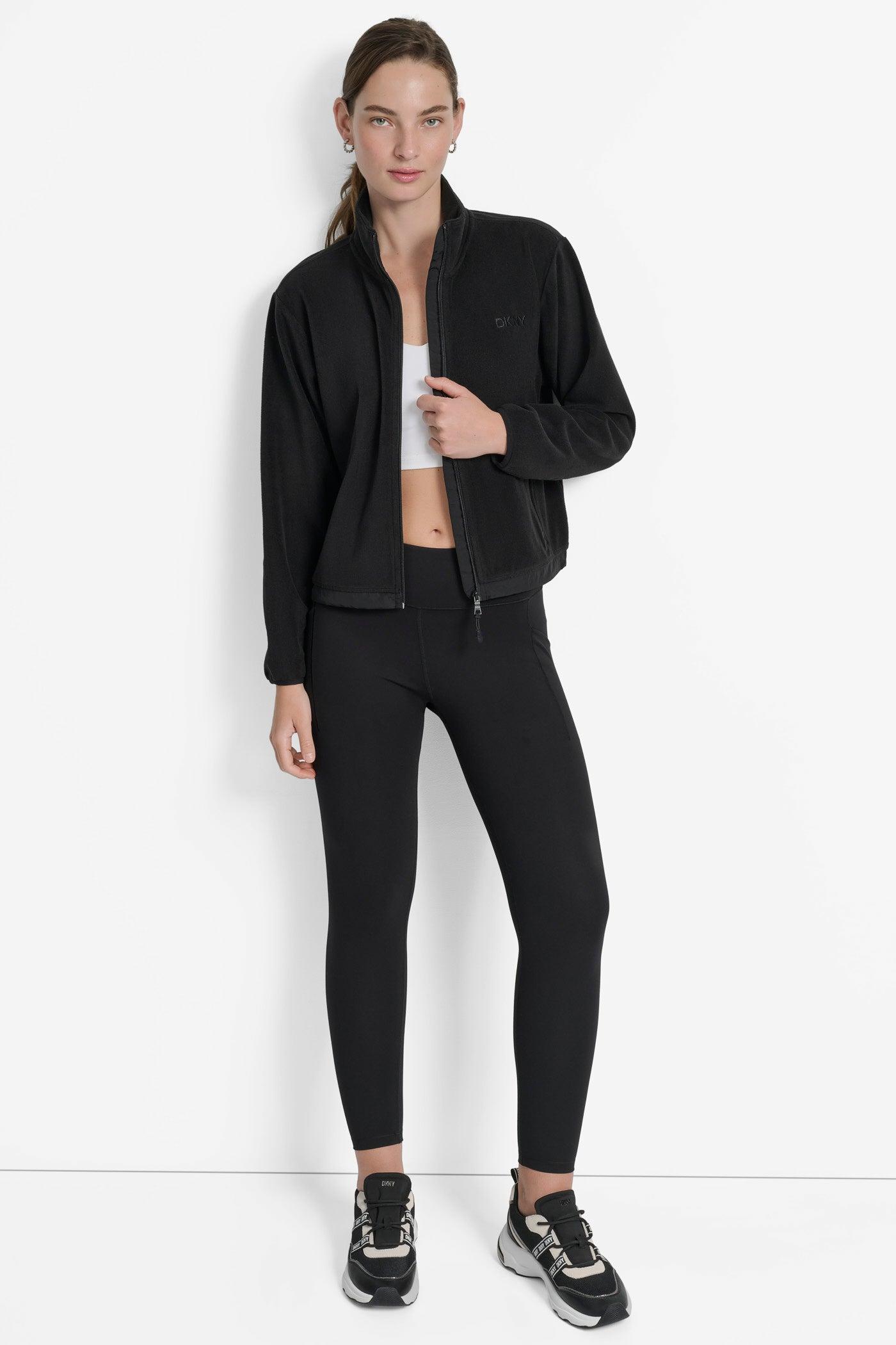 LOGO EMBROIDERED FLEECE JACKET Product Image