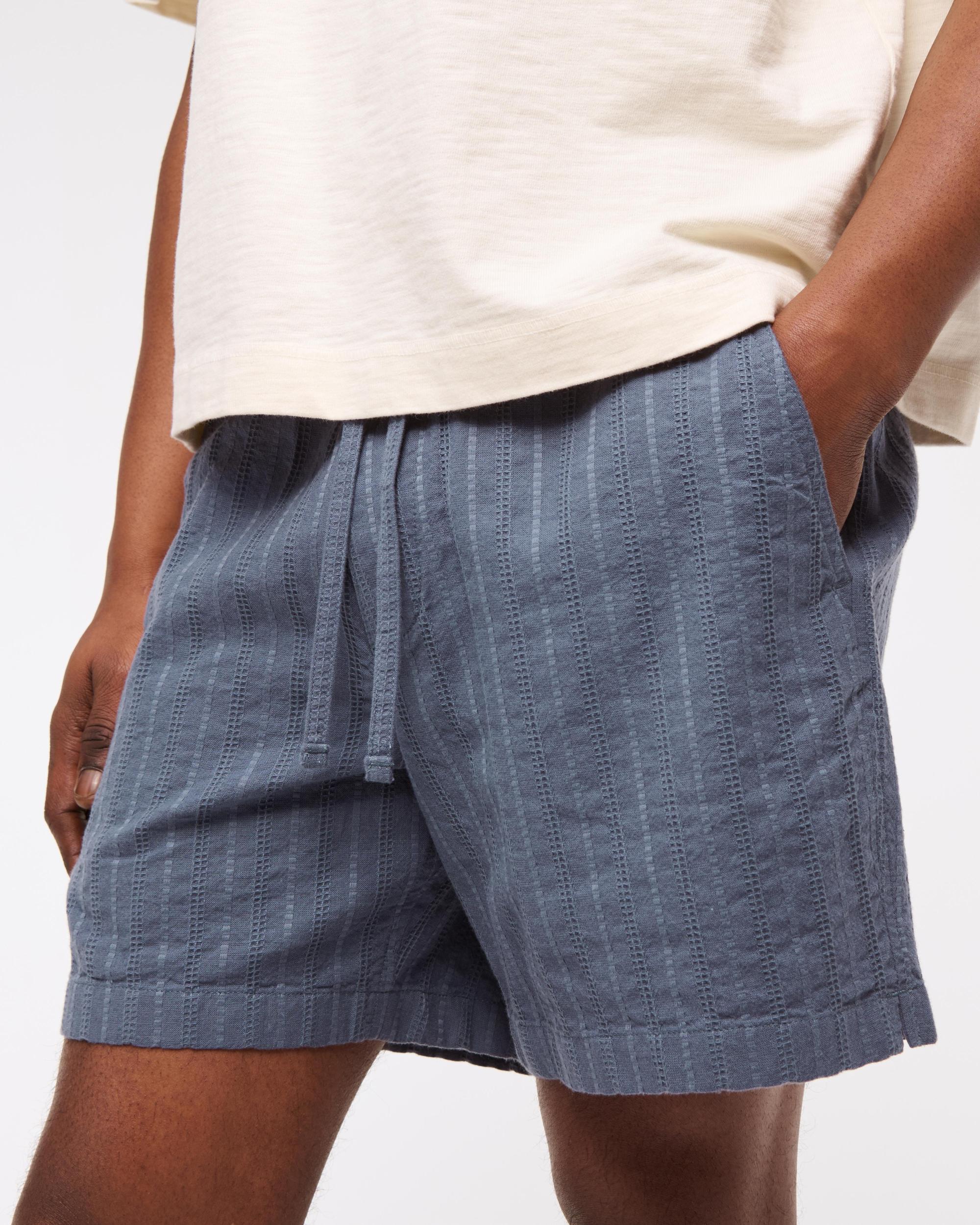 Textured Pull-On Short Product Image