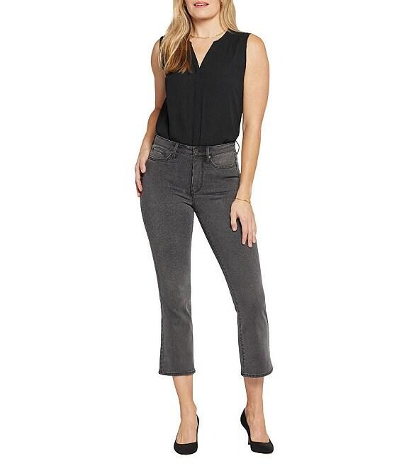 NYDJ High Rise Slim Cropped Stretch Denim Jeans Product Image