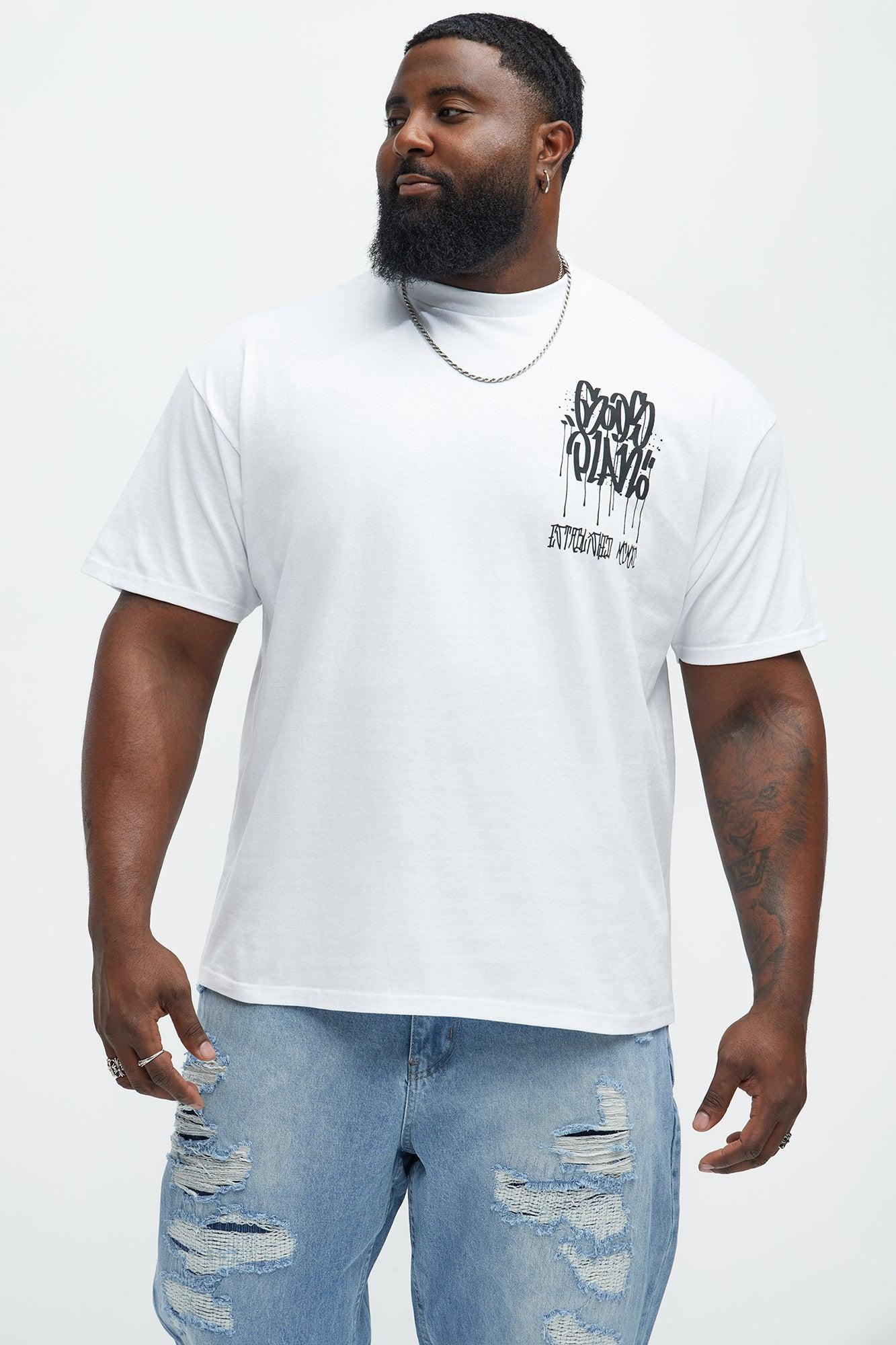 All Part Of Gods Plan Short Sleeve Tee - White Product Image