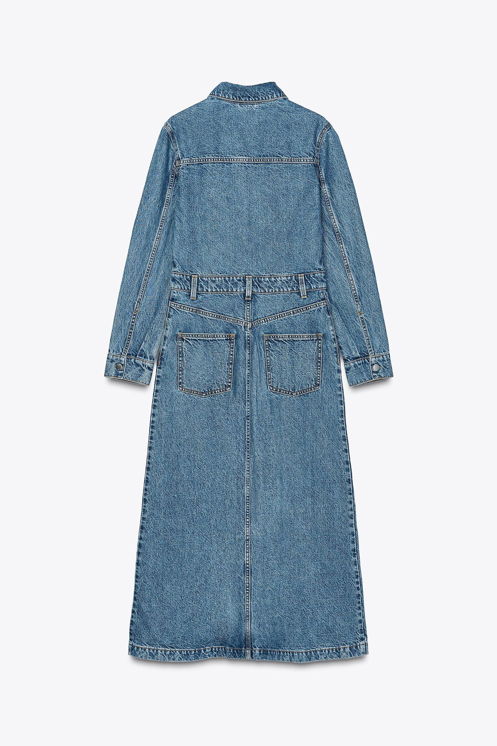 Z1975 DENIM MIDI DRESS Product Image