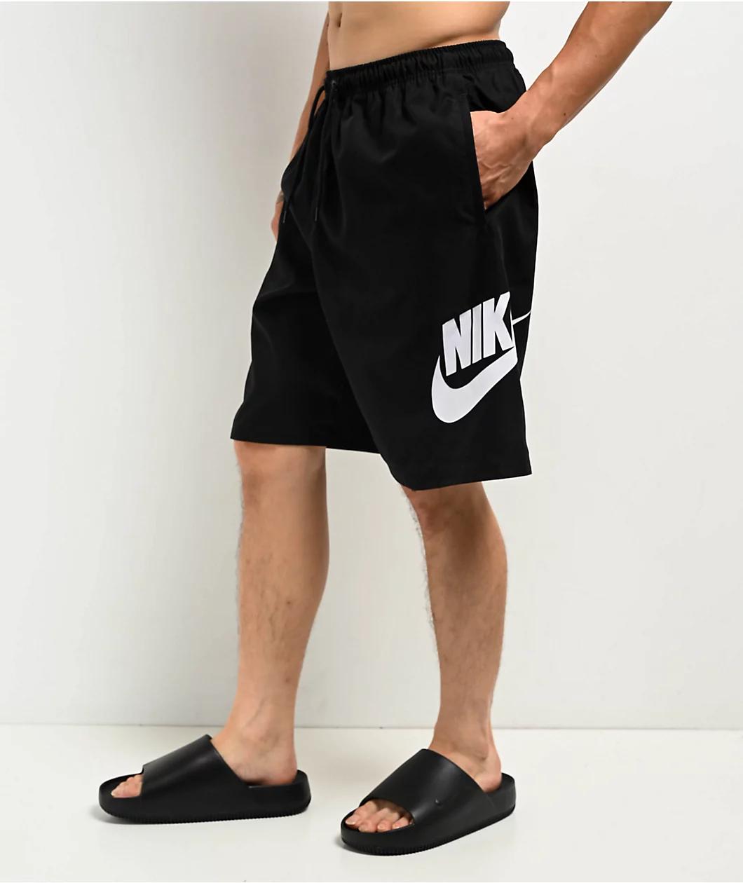 Nike Sportswear Club Woven Black Board Shorts Product Image