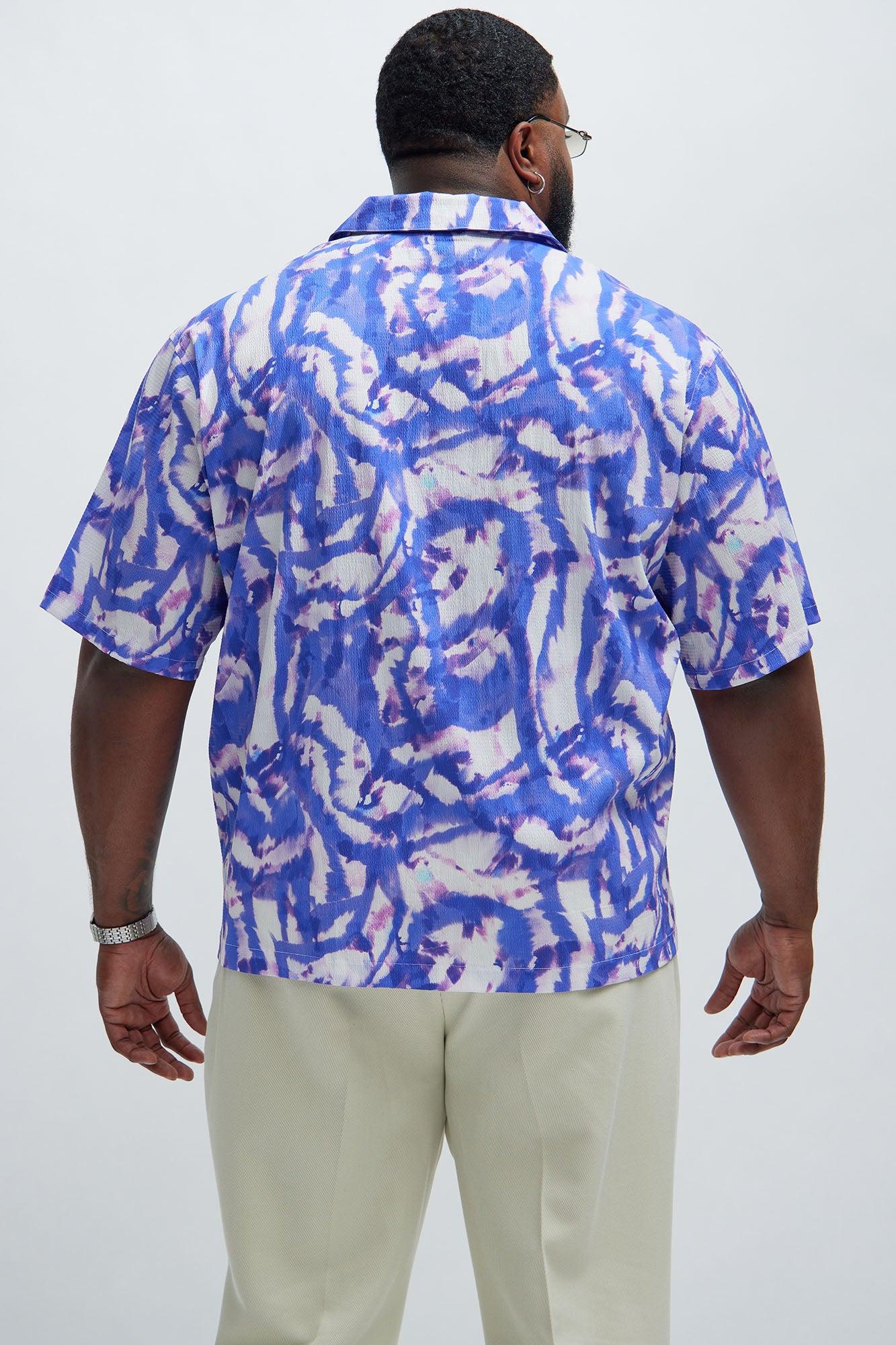 Prizm Shirt - Purple/combo Product Image